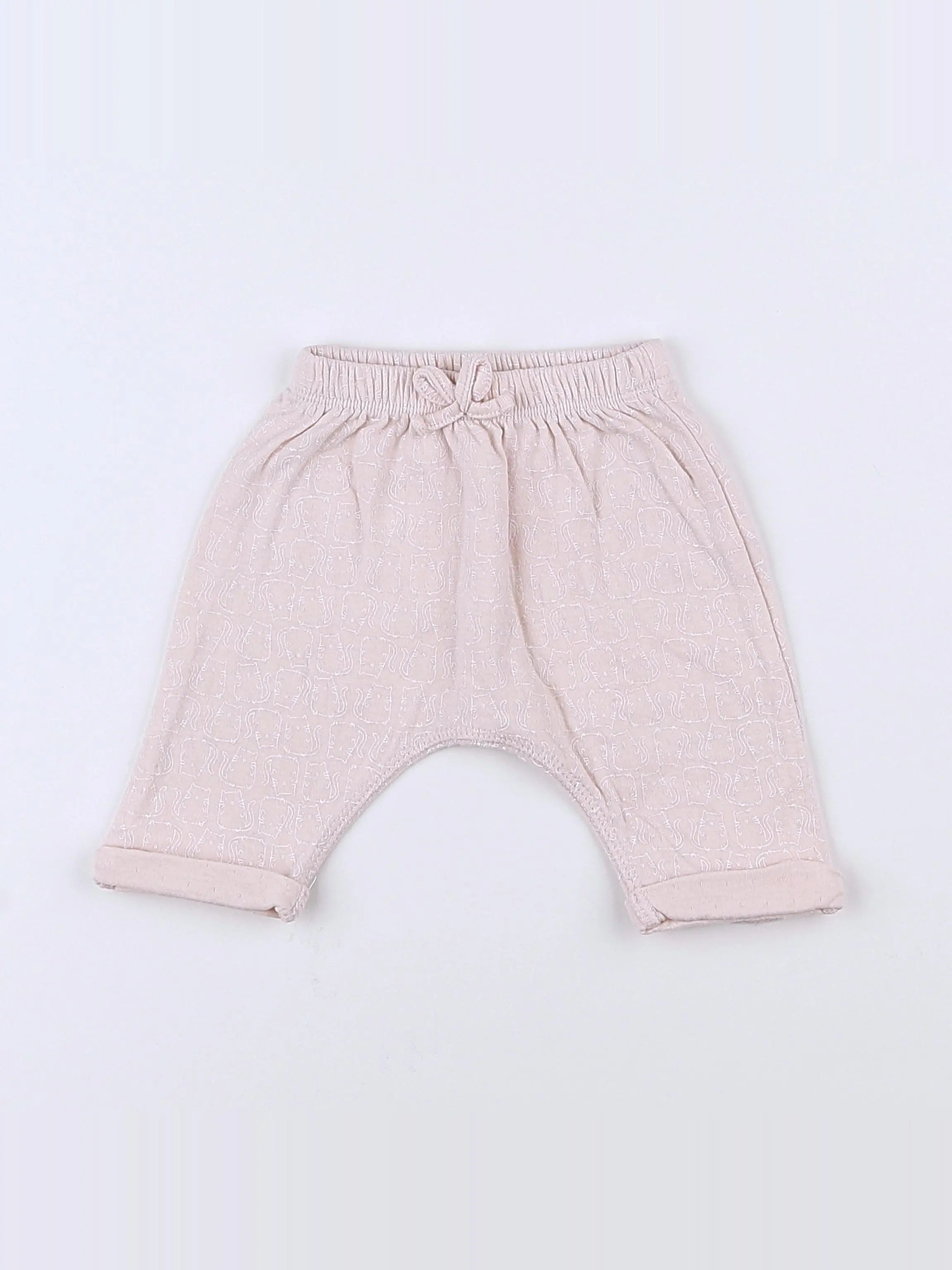 Vertbaudet - jogging rose - 1 mois