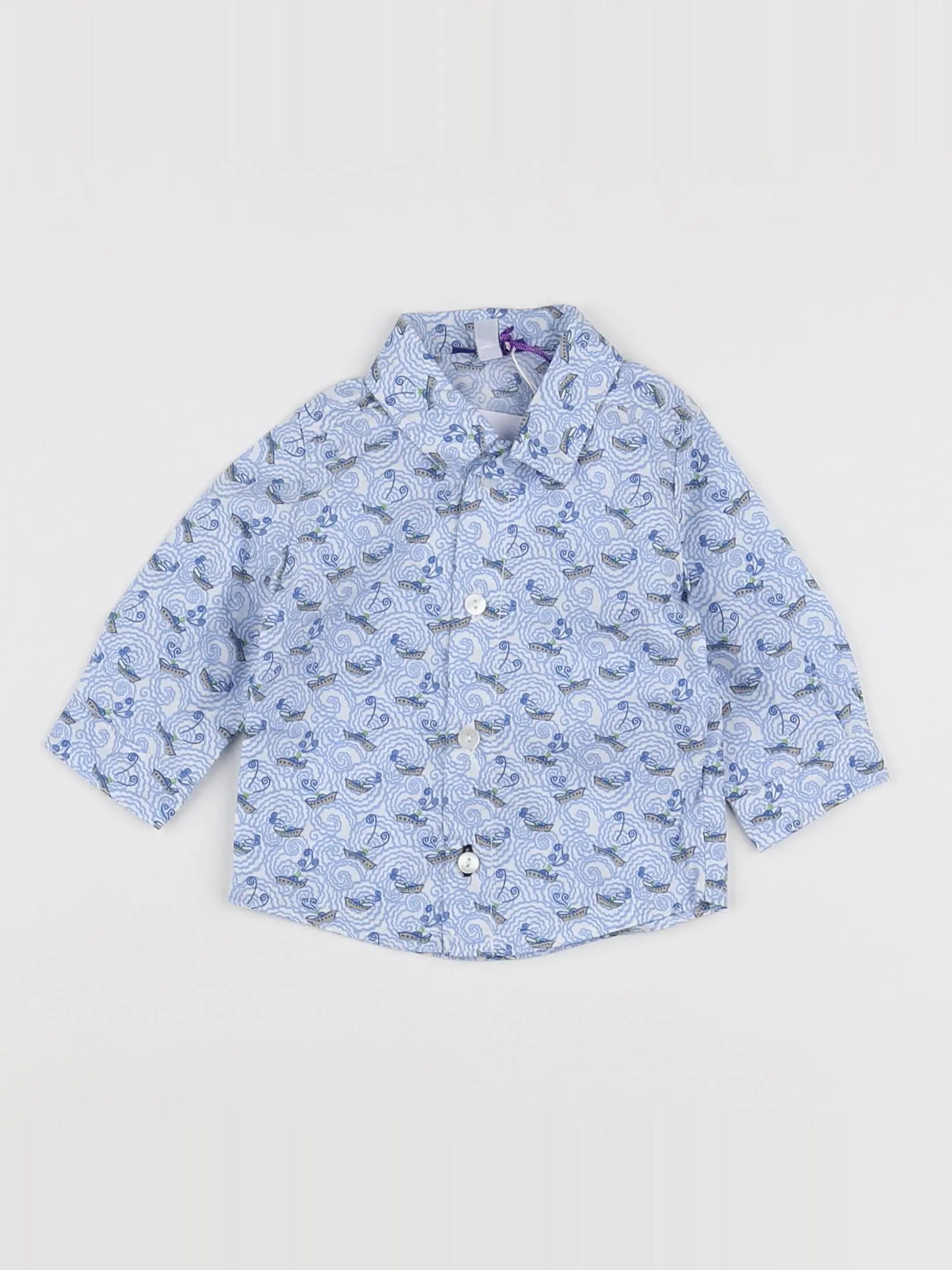 Absorba - chemise multicolore (état neuf) - 1 mois