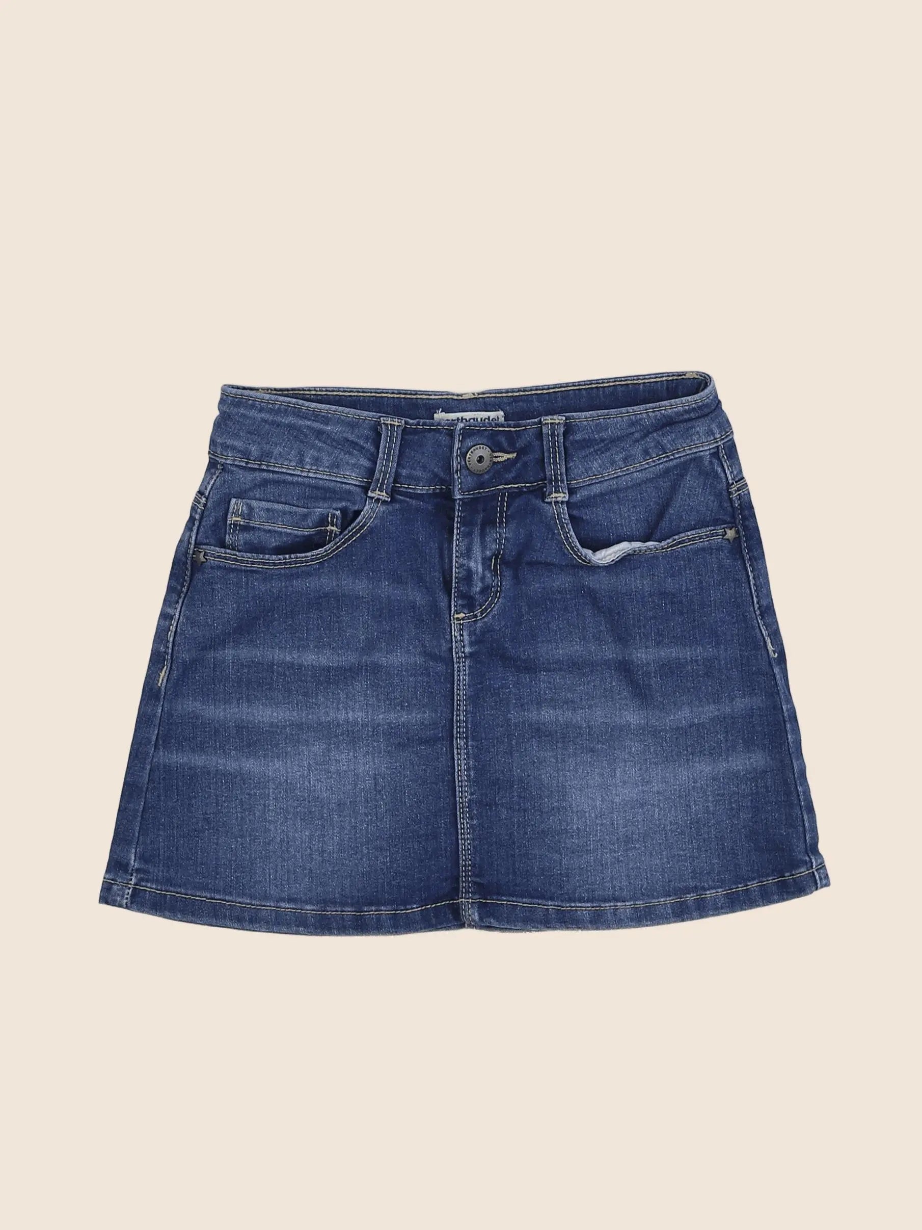 Vertbaudet - jupe bleu - 8 ans