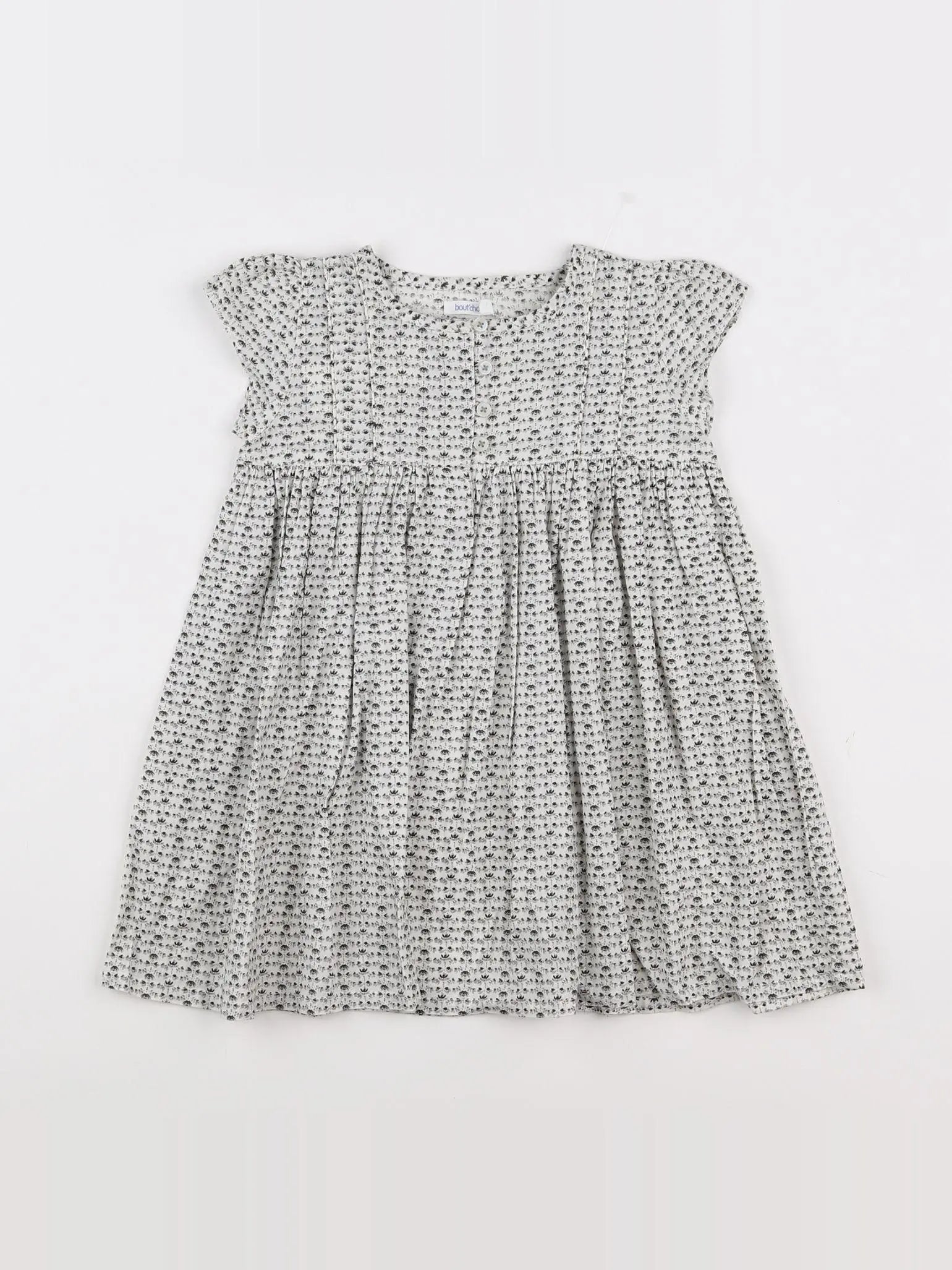 Boutchou - robe blanc (état neuf) - 18 mois