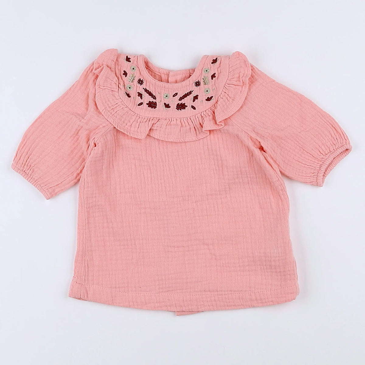 Vertbaudet - robe rose - 3 mois