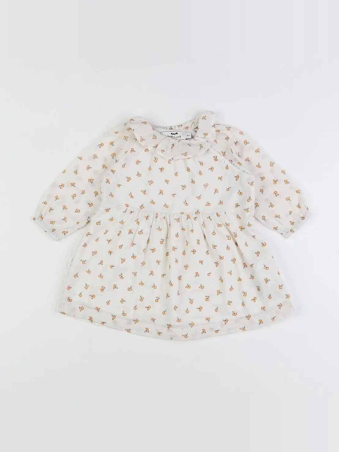 Cyrillus - robe beige - 6 mois