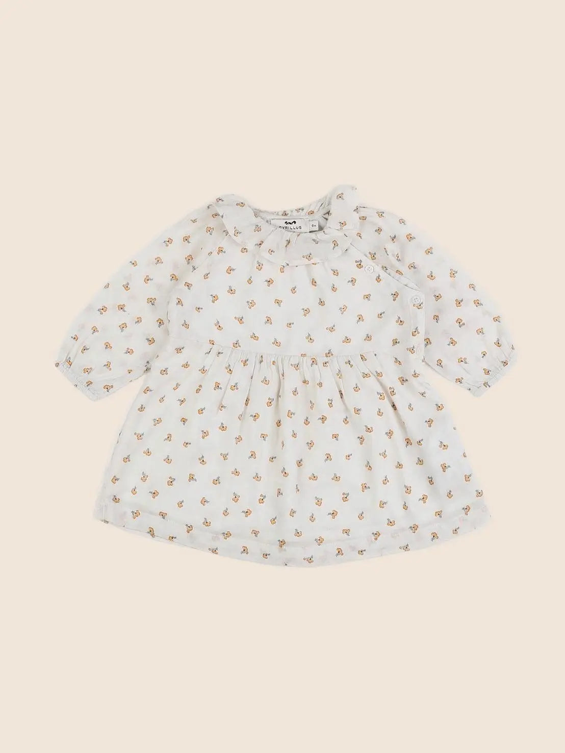 Cyrillus - robe beige - 6 mois