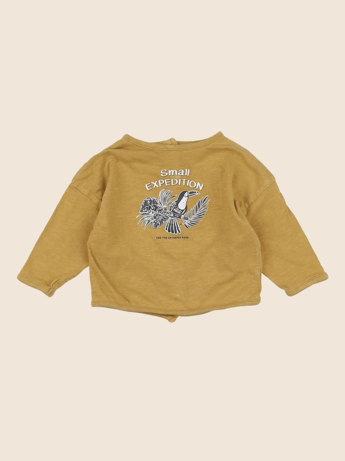 Vertbaudet - tee-shirt jaune - 9 mois