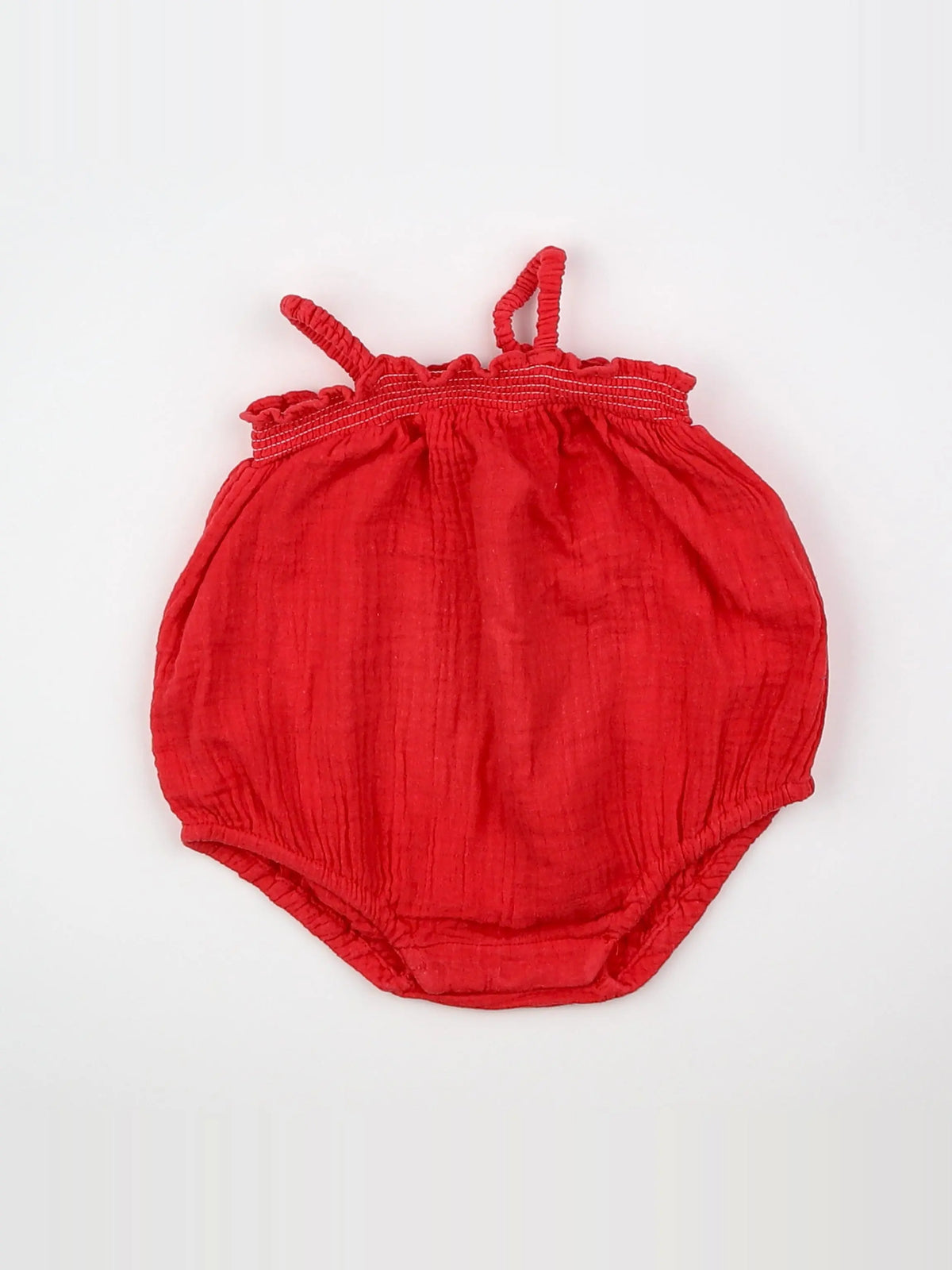 Boutchou - combinaison rouge, rose - 1 mois