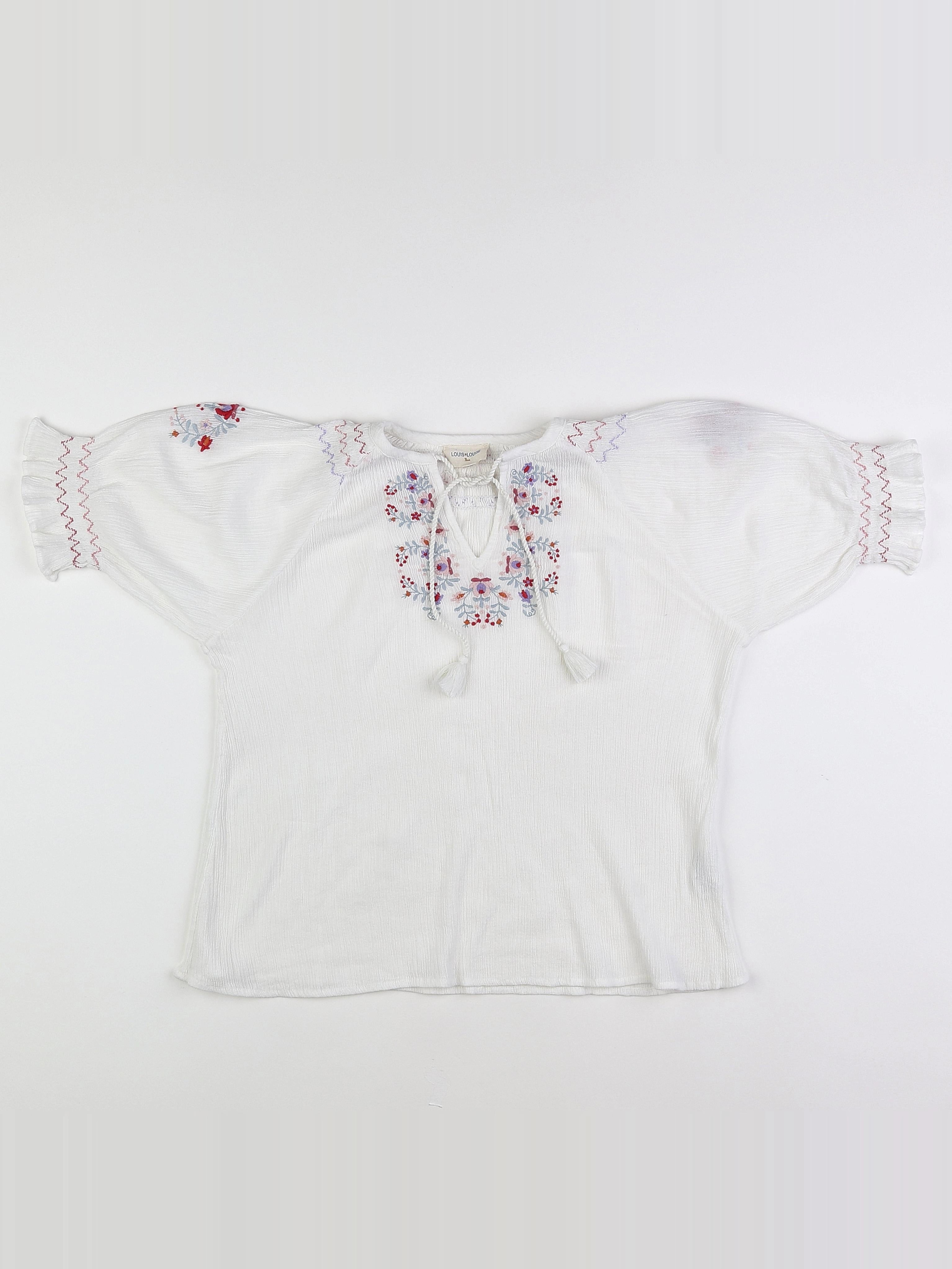 Louis Louise - blouse blanc - 12 ans