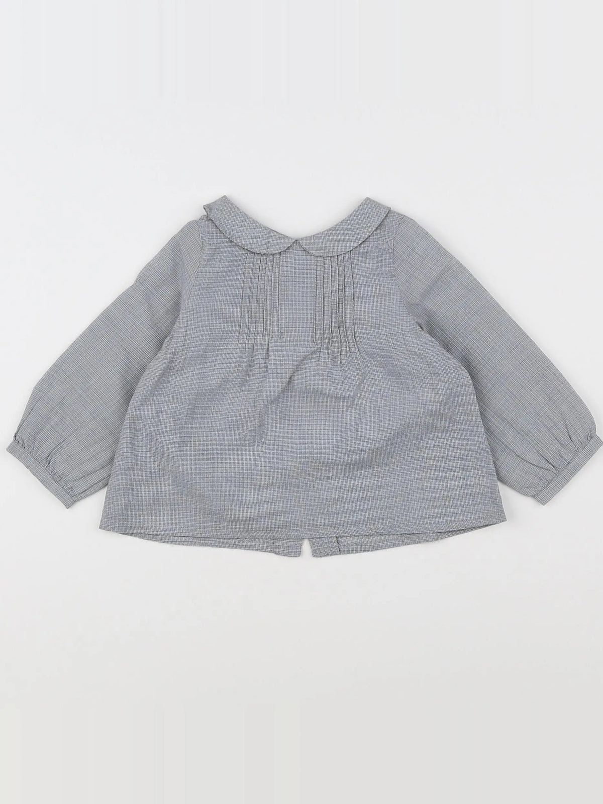 Bonpoint - blouse blanc, noir - 6 mois