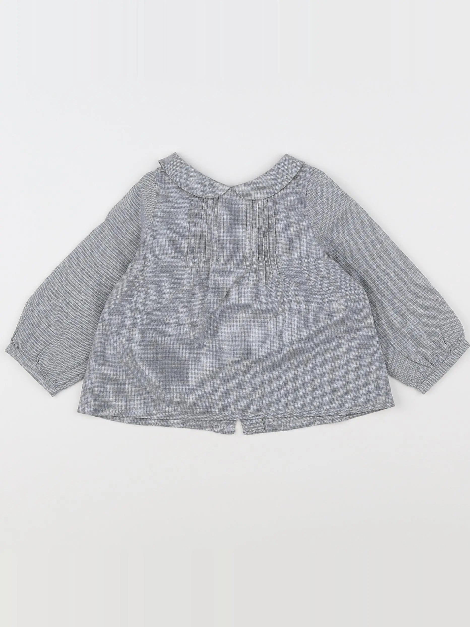 Bonpoint - blouse blanc, noir - 6 mois