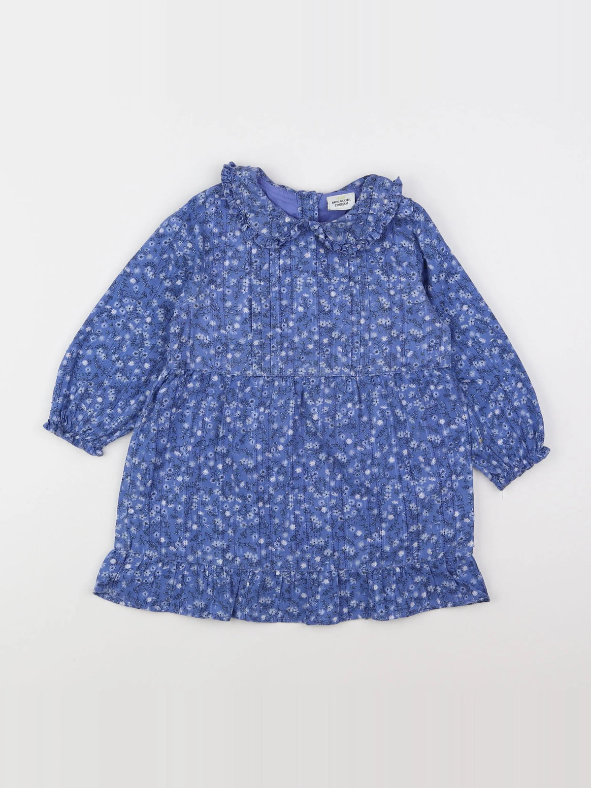 Tape à l'oeil - robe bleu - 2 ans
