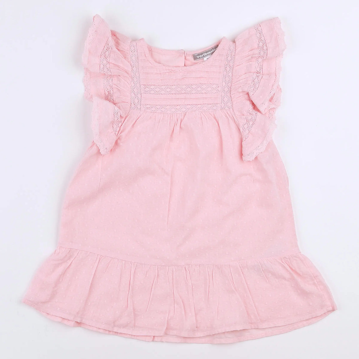 Vertbaudet - robe rose - 2 ans