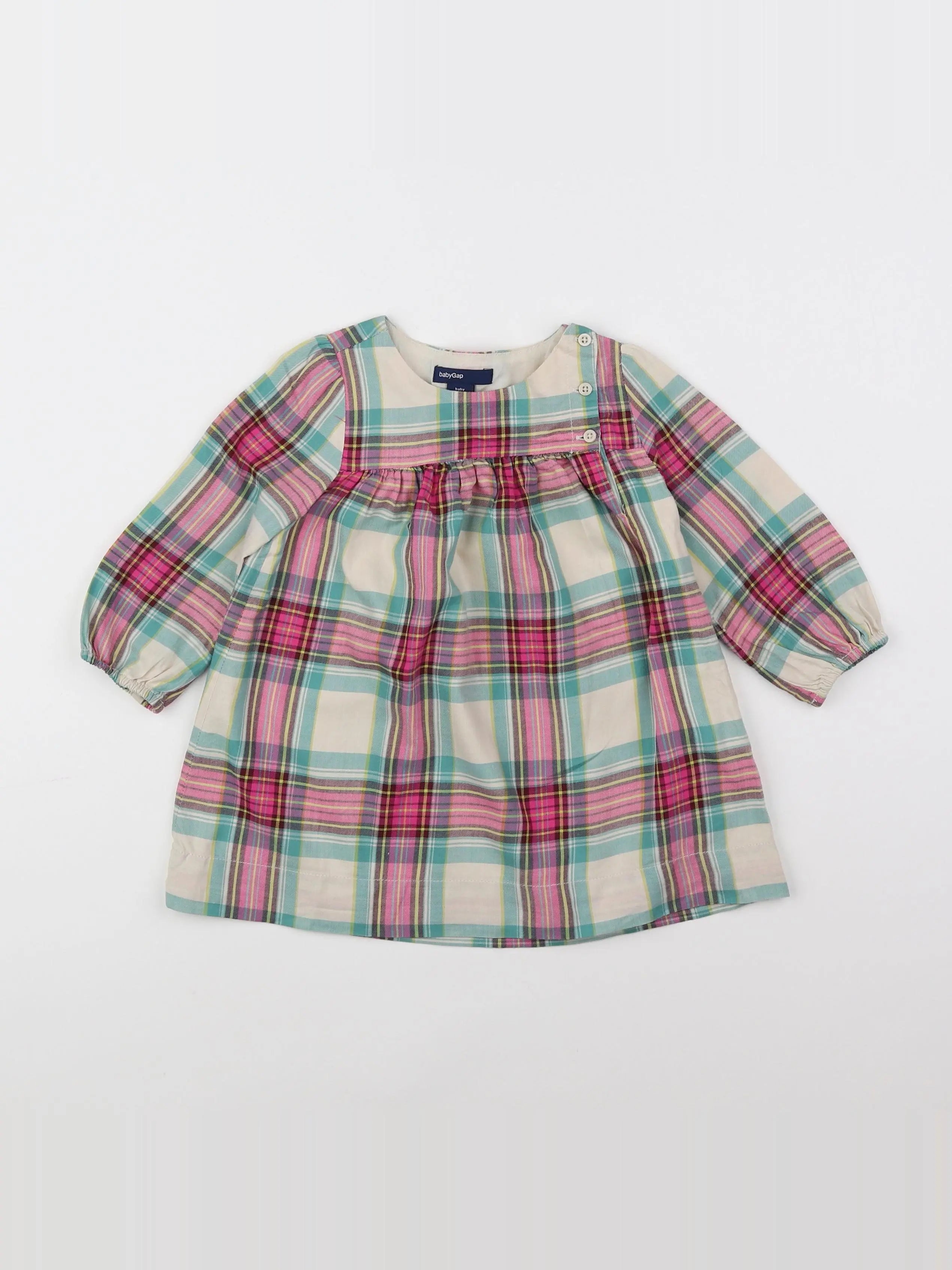 GAP - robe multicolore - 12/18 mois