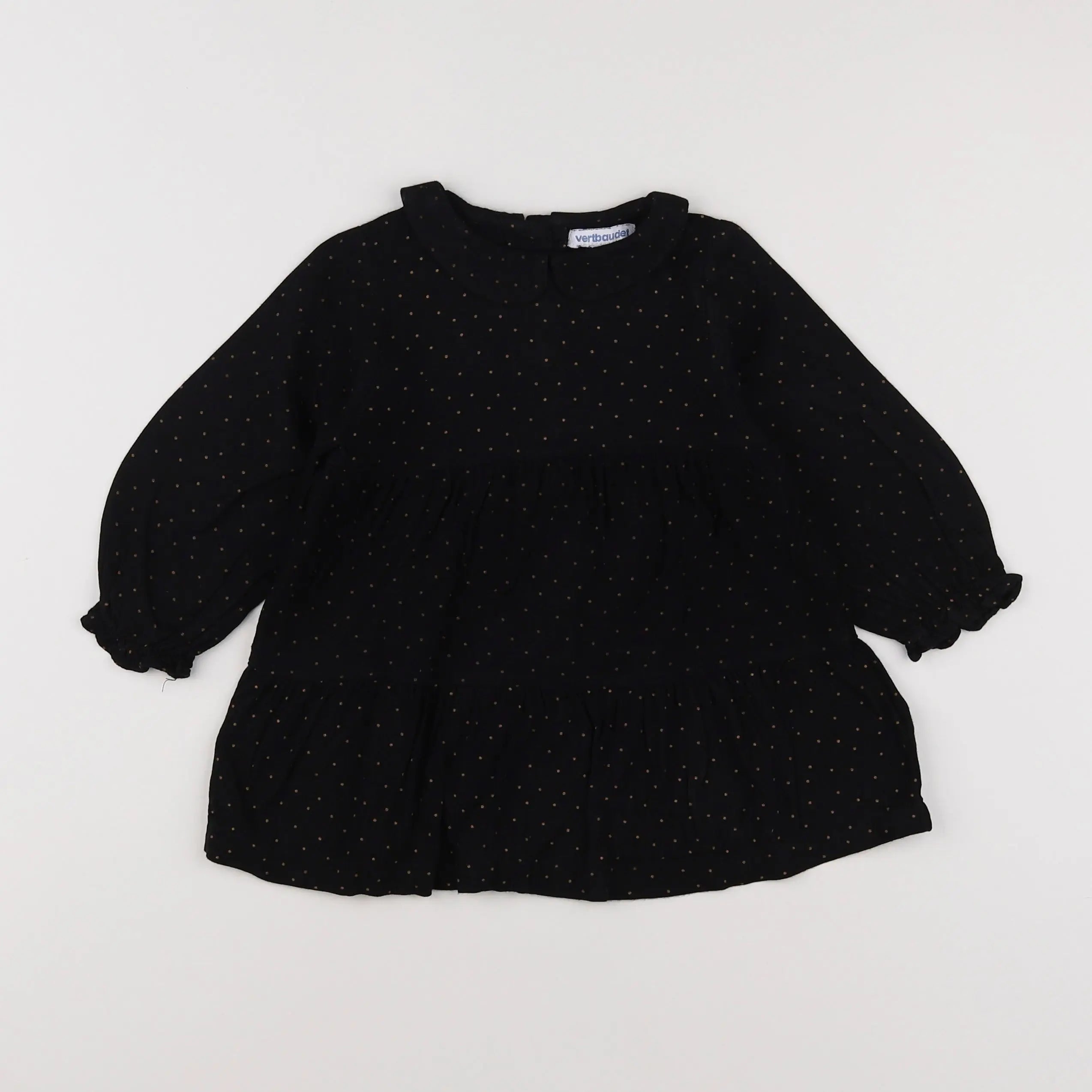 Vertbaudet - robe noir - 18 mois