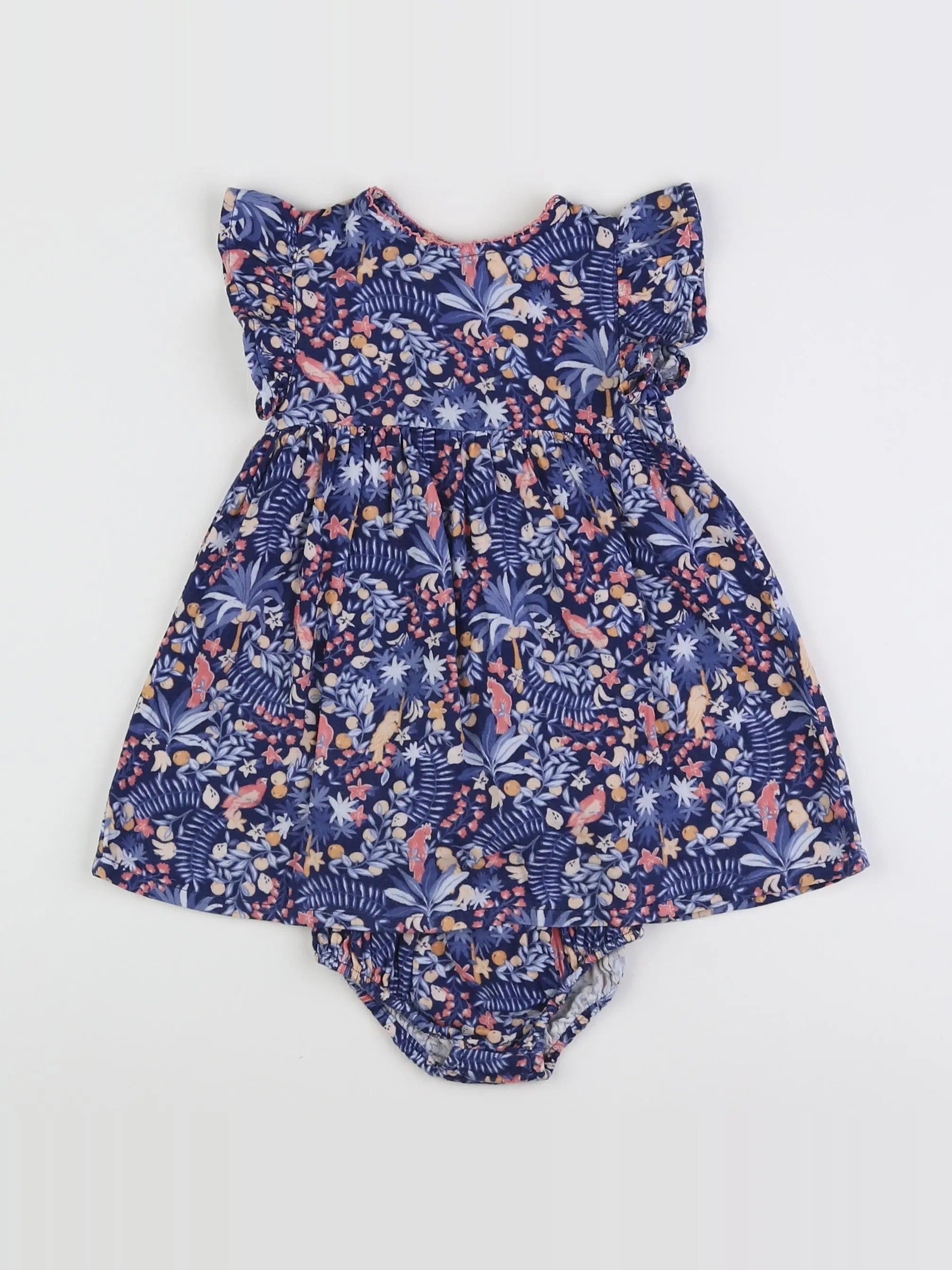 Tape à l'oeil - robe multicolore - 12 mois