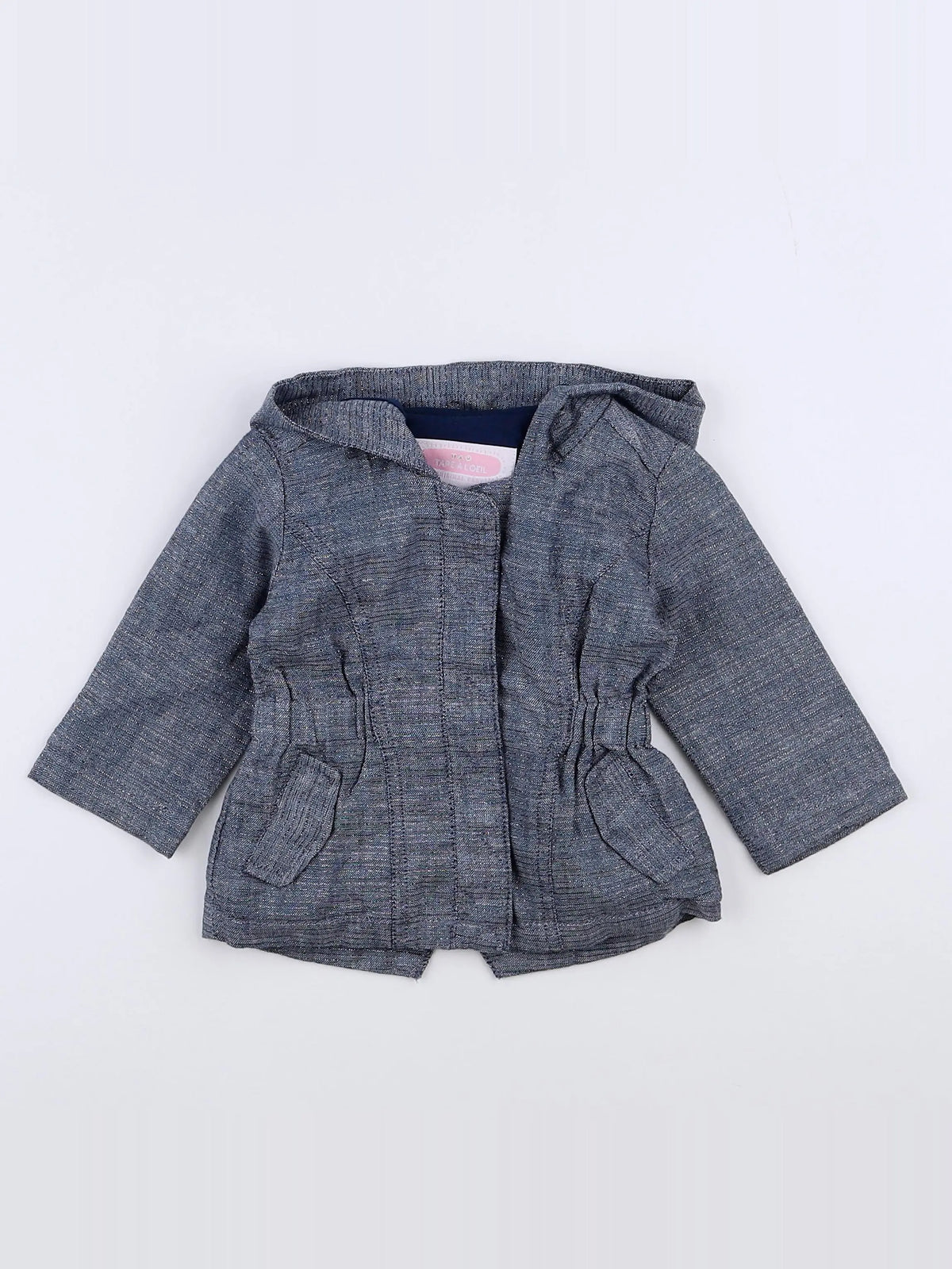 Tape à l'oeil - veste argent, bleu - 3 mois