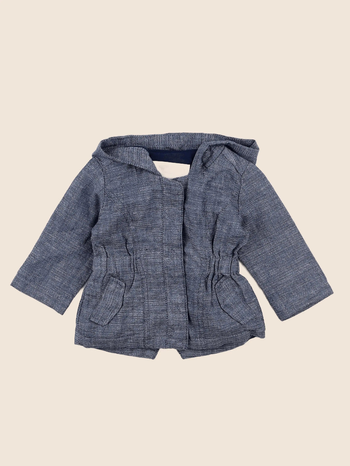 Tape à l'oeil - veste argent, bleu - 3 mois