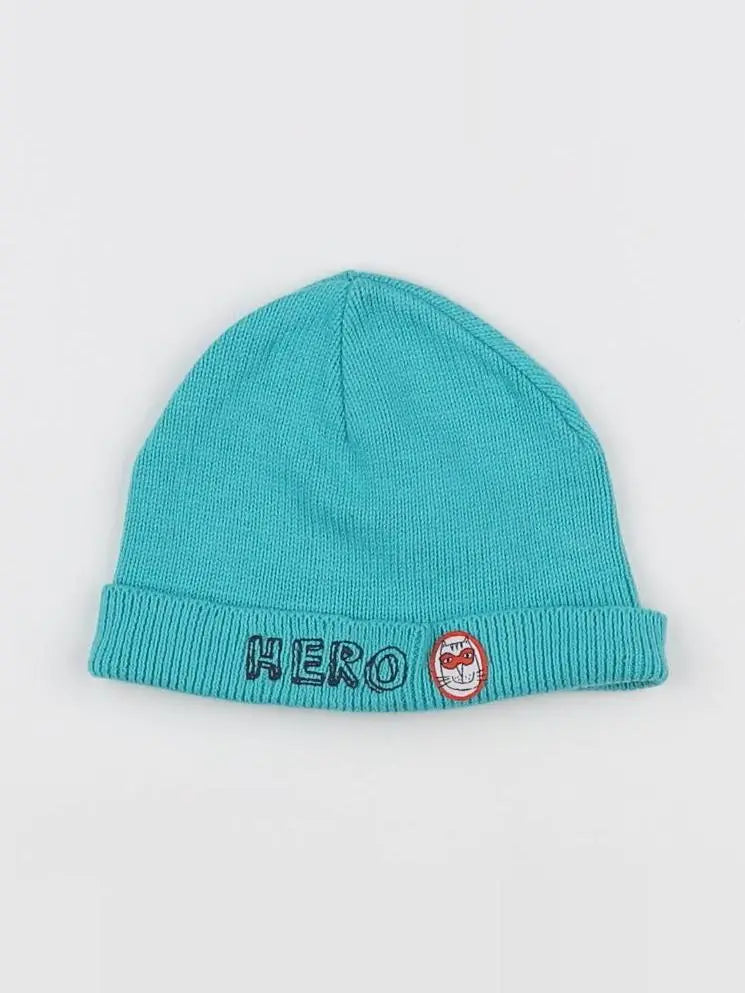Vertbaudet - bonnet vert - 12/18 mois