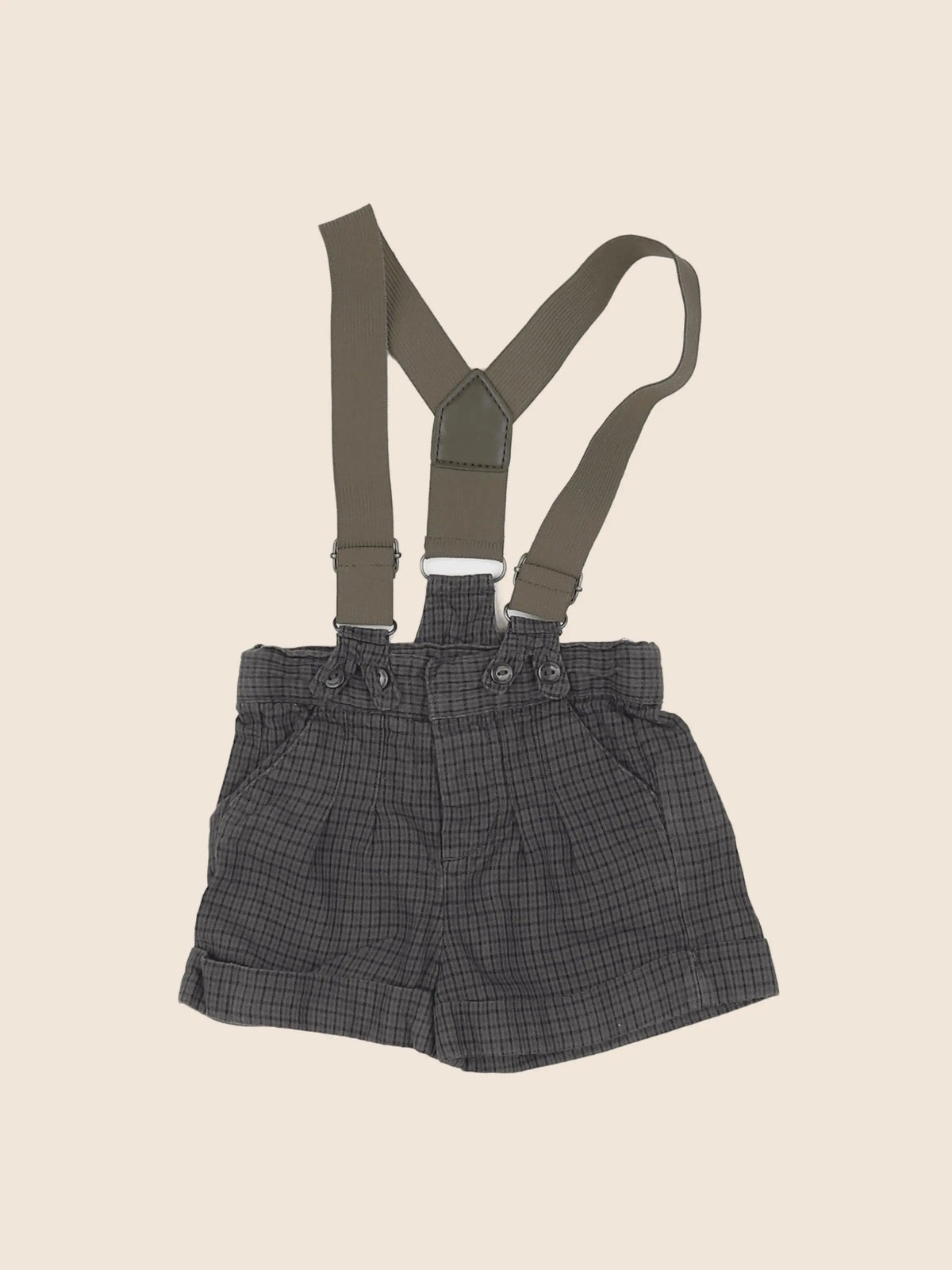 Vertbaudet - short bleu, vert - 3 mois