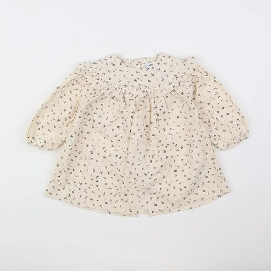 Vertbaudet - robe multicolore - 12 mois