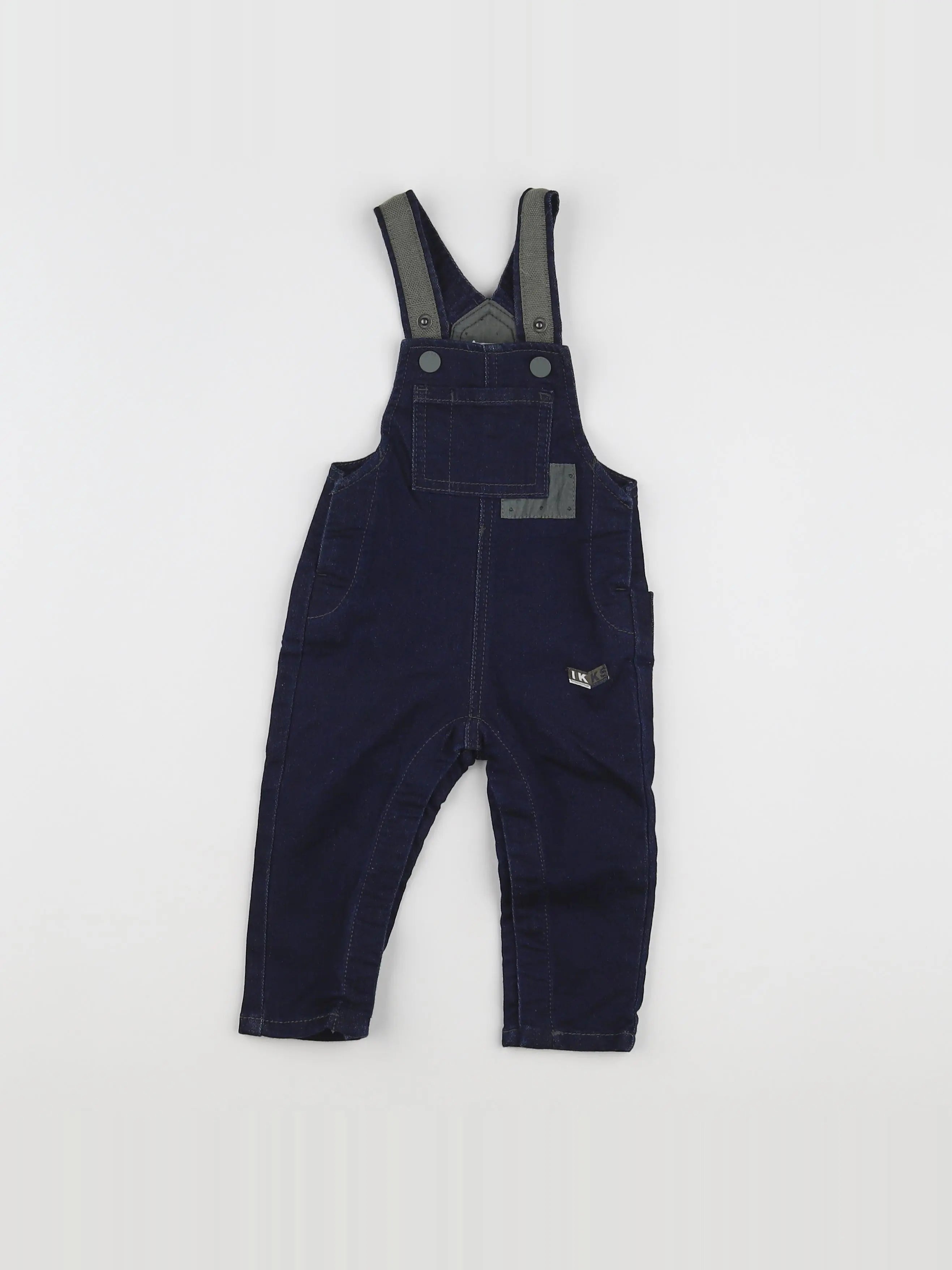 IKKS - salopette bleu - 6 mois