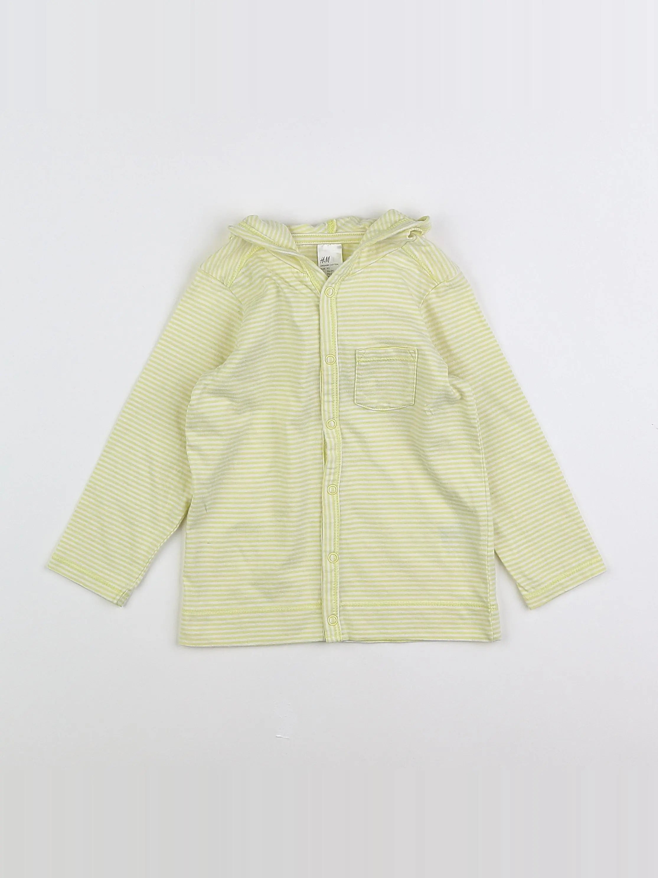 H&M - tee-shirt jaune - 18 mois à 2 ans