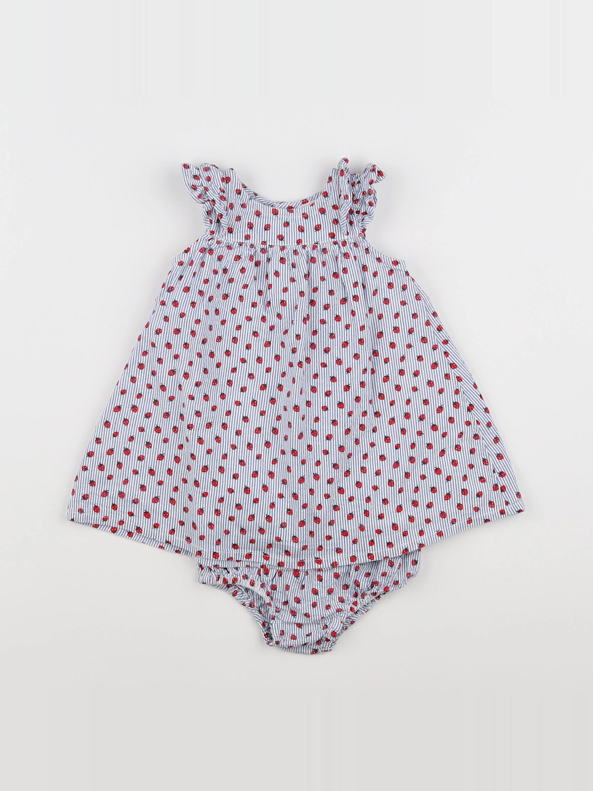 Boutchou - robe bleu - 3 mois