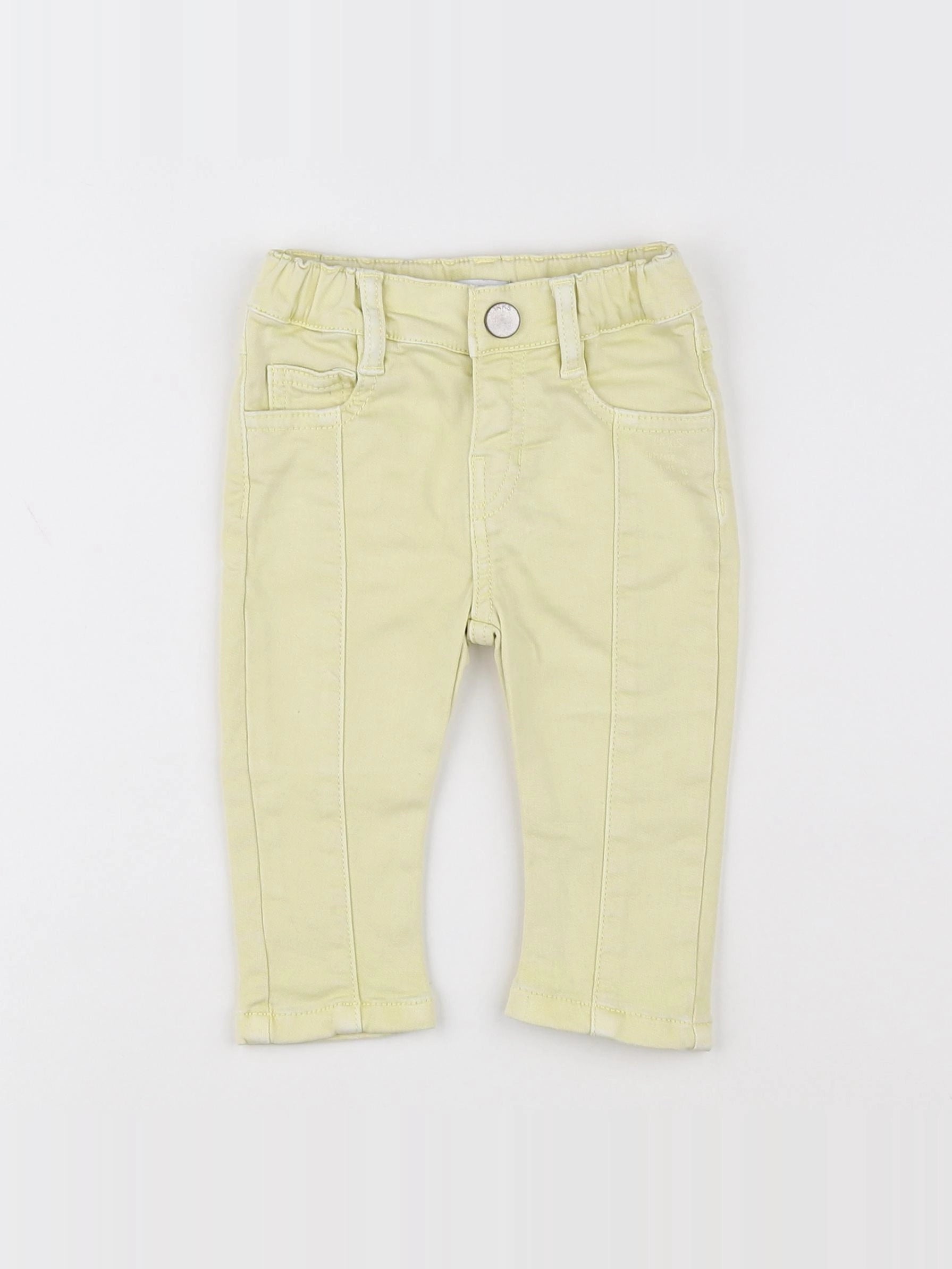 IKKS - pantalon jaune - 6 mois