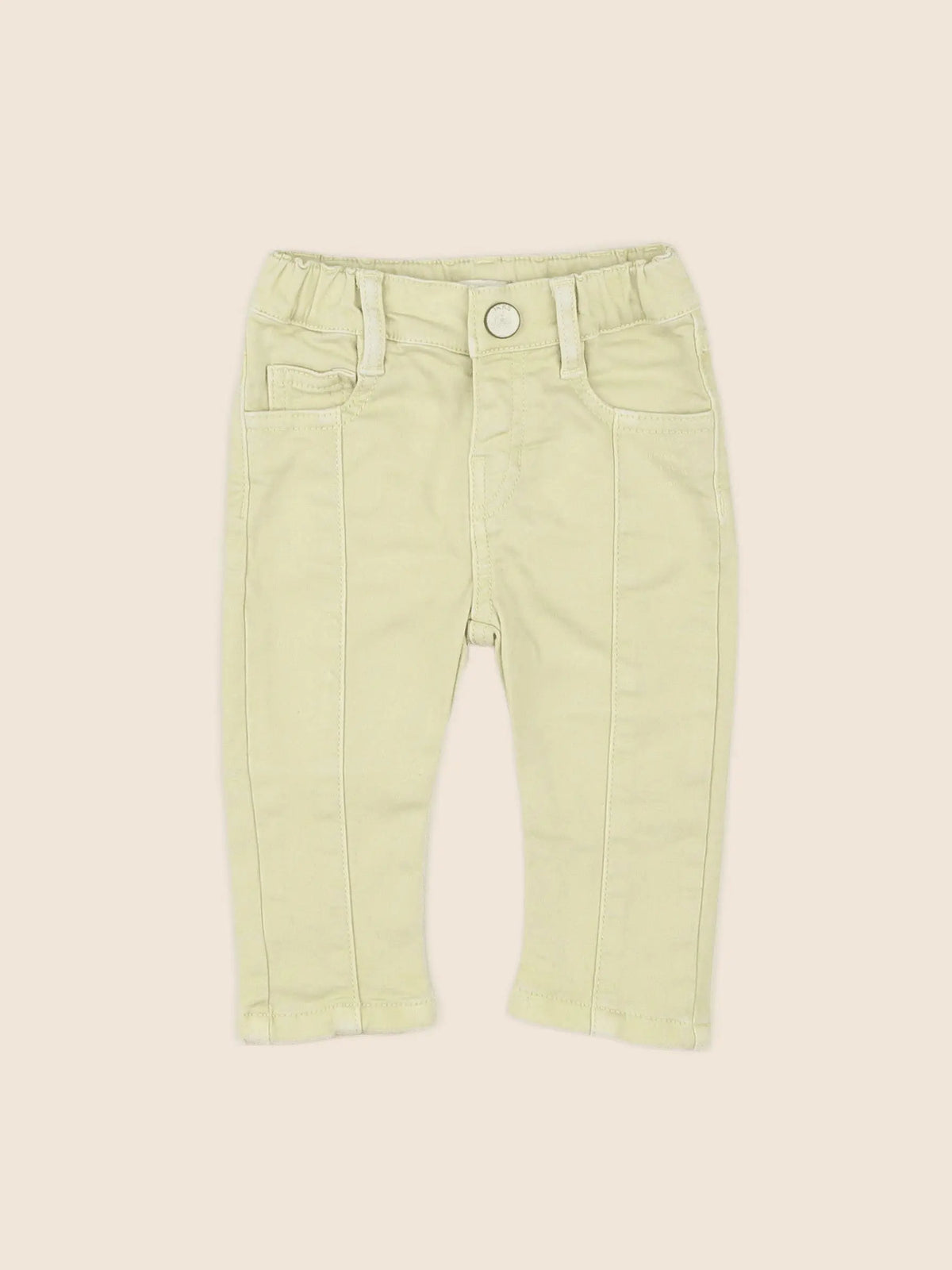 IKKS - pantalon jaune - 6 mois
