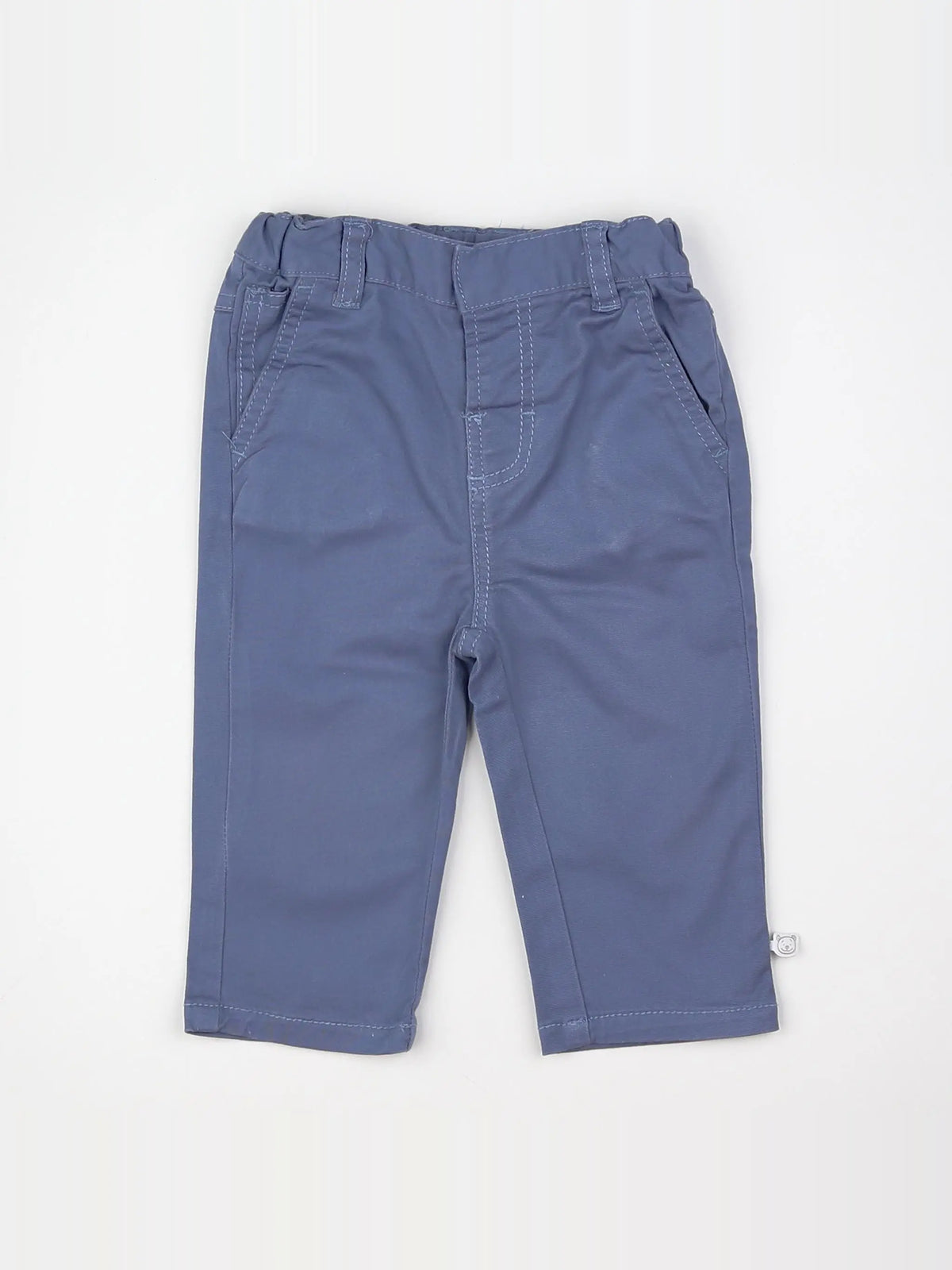 Noukie's - pantalon bleu - 12 mois