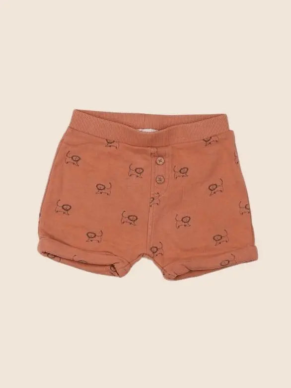 Vertbaudet - short marron - 9 mois
