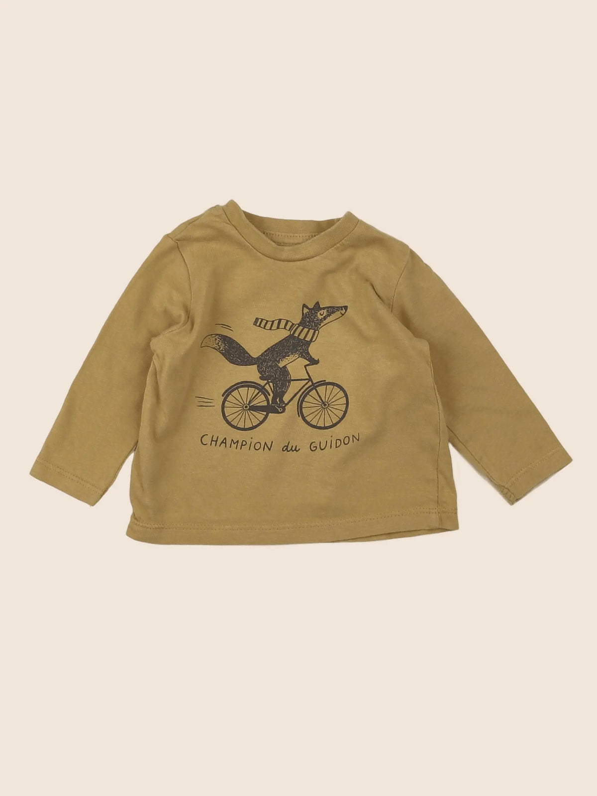 Vertbaudet - tee-shirt jaune - 3 mois