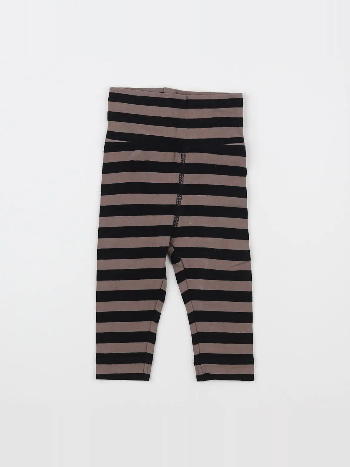 H&M - legging marron - 3/6 mois