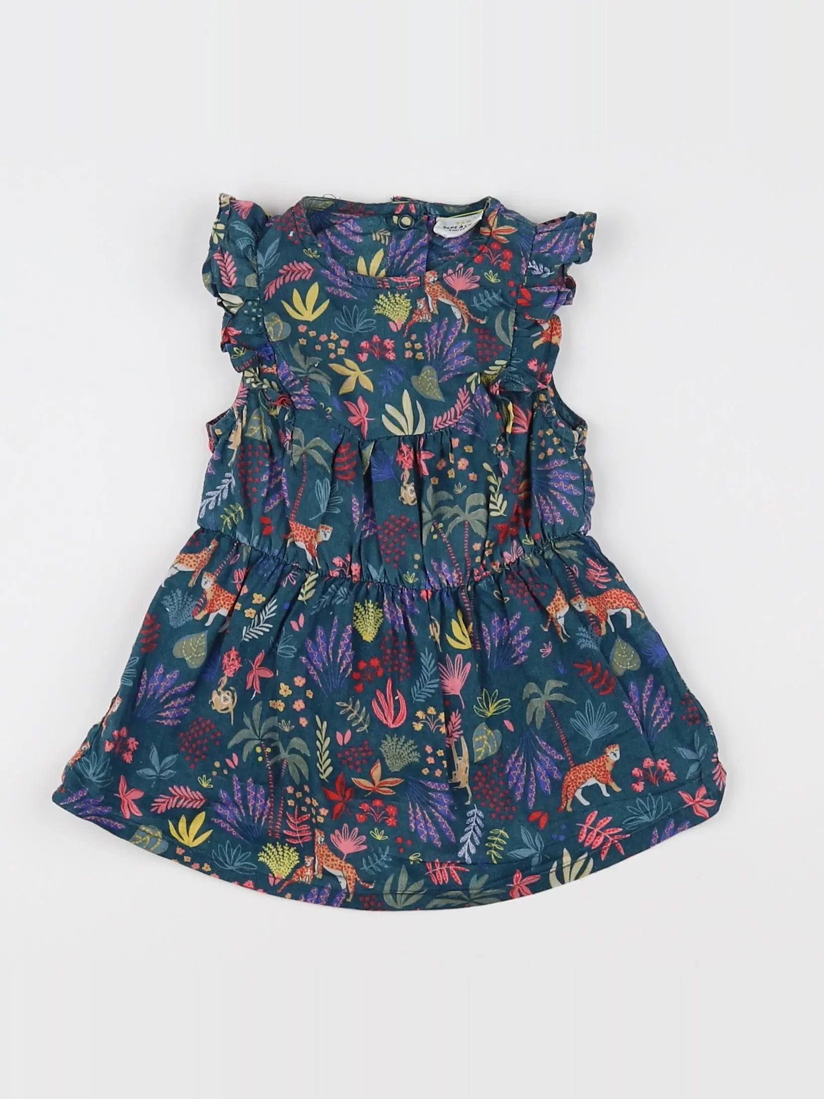 Tape à l'oeil - robe multicolore - 6 mois