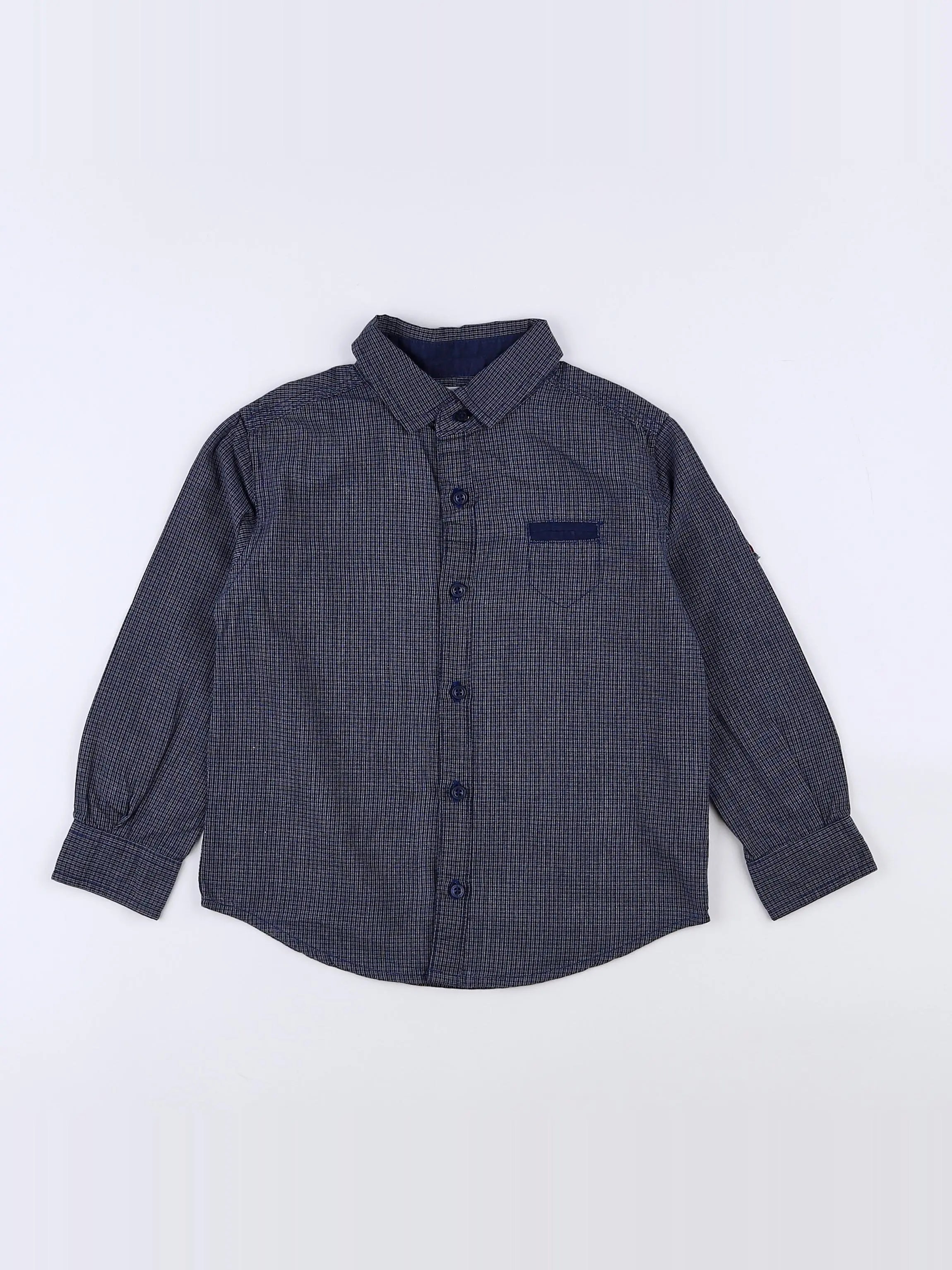 Okaidi - chemise bleu - 3 ans