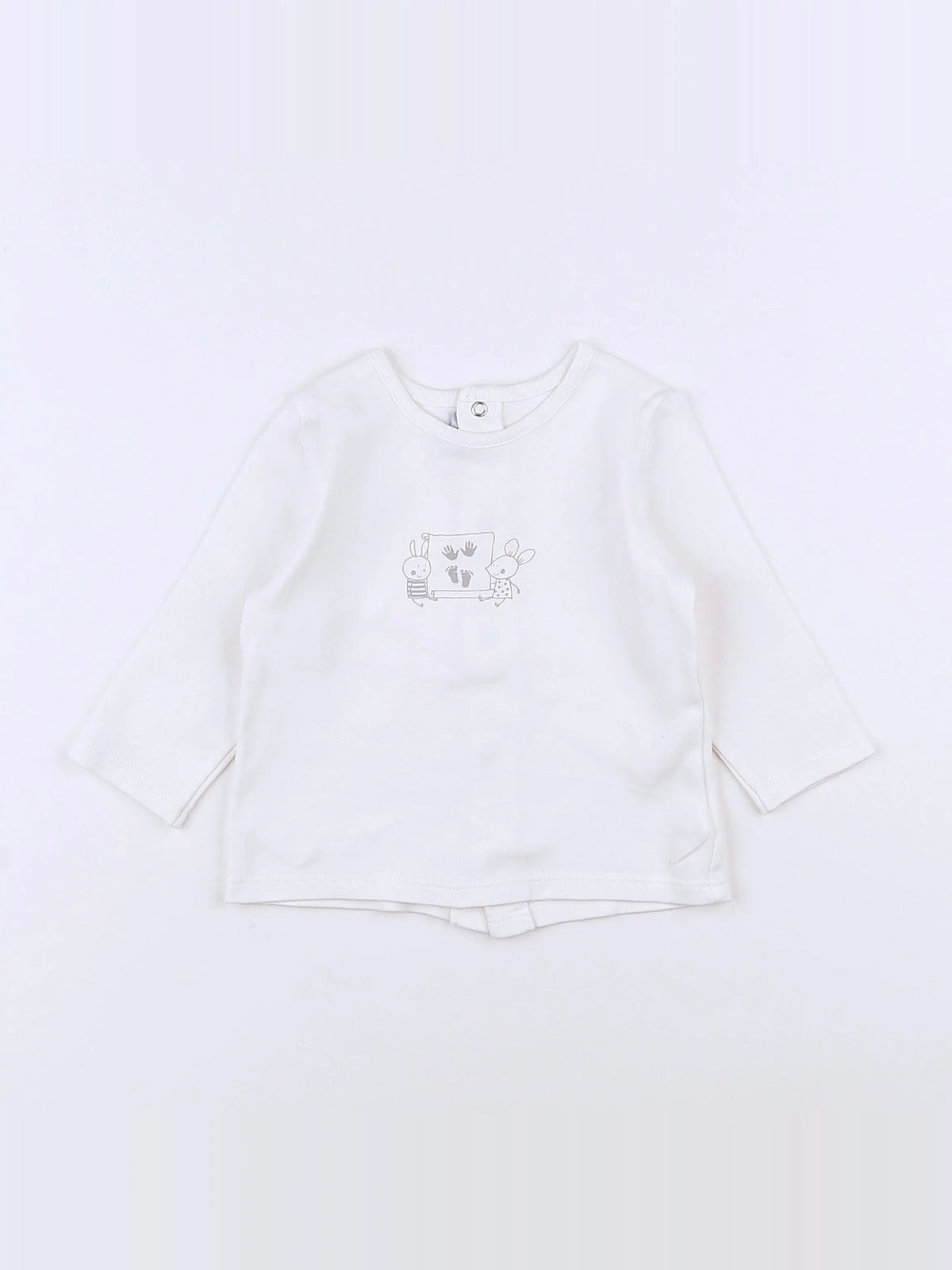 Absorba - tee-shirt blanc - 12 mois