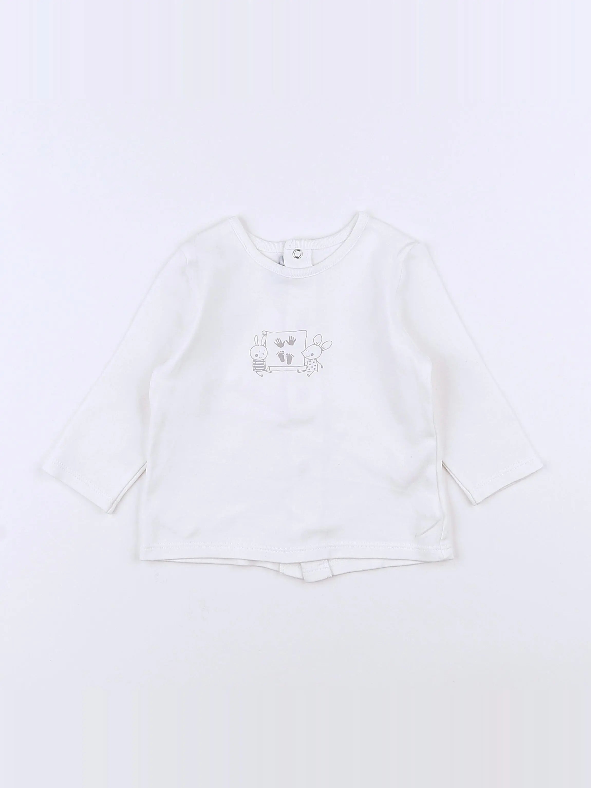 Absorba - tee-shirt blanc - 12 mois