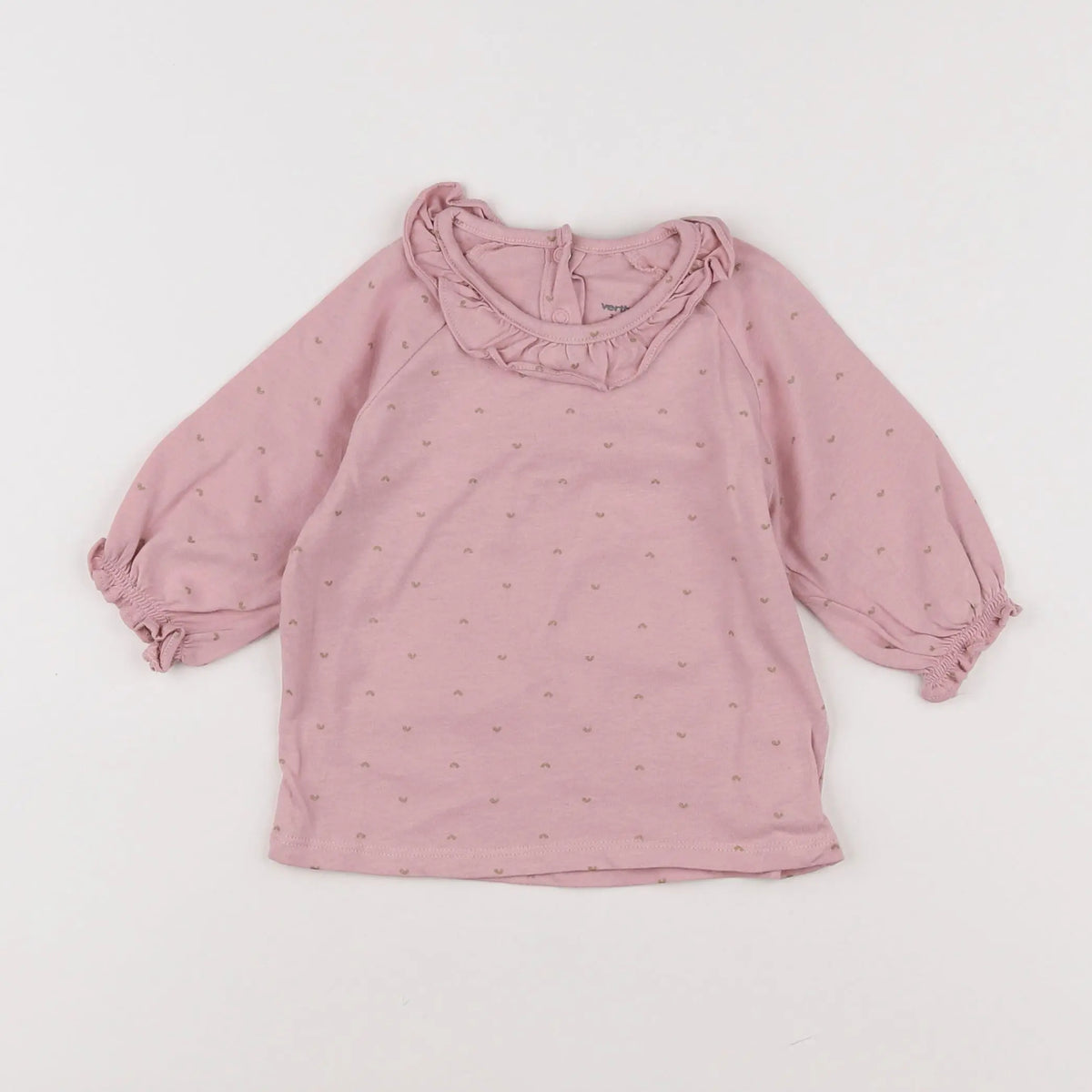 Vertbaudet - tee-shirt rose - 2 ans