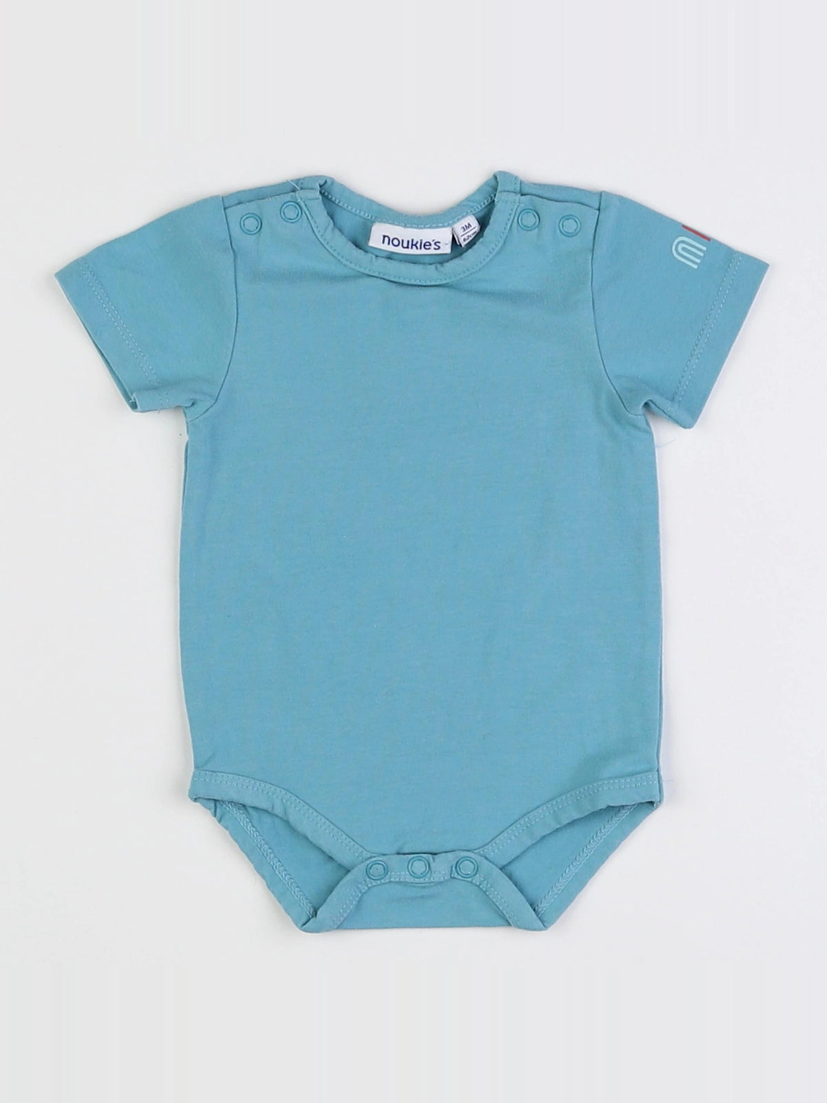 Noukie's - body bleu - 3 mois