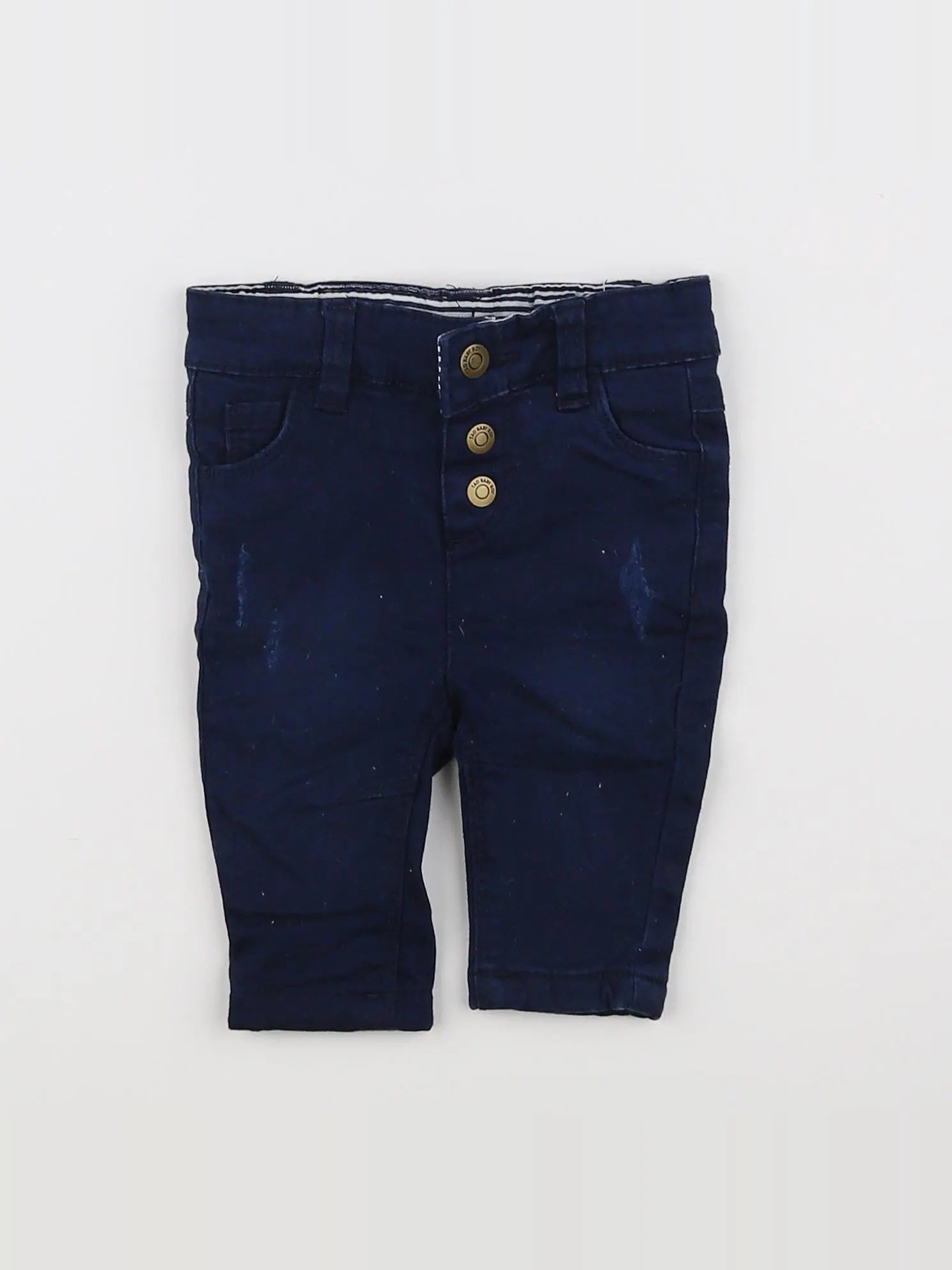 Tape à l'oeil - pantalon bleu - 3 mois