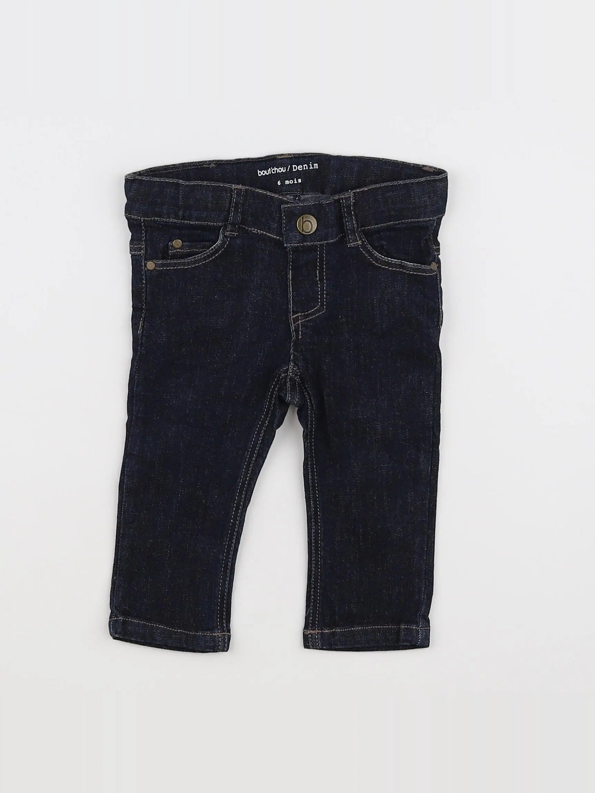 Boutchou - jean bleu - 6 mois