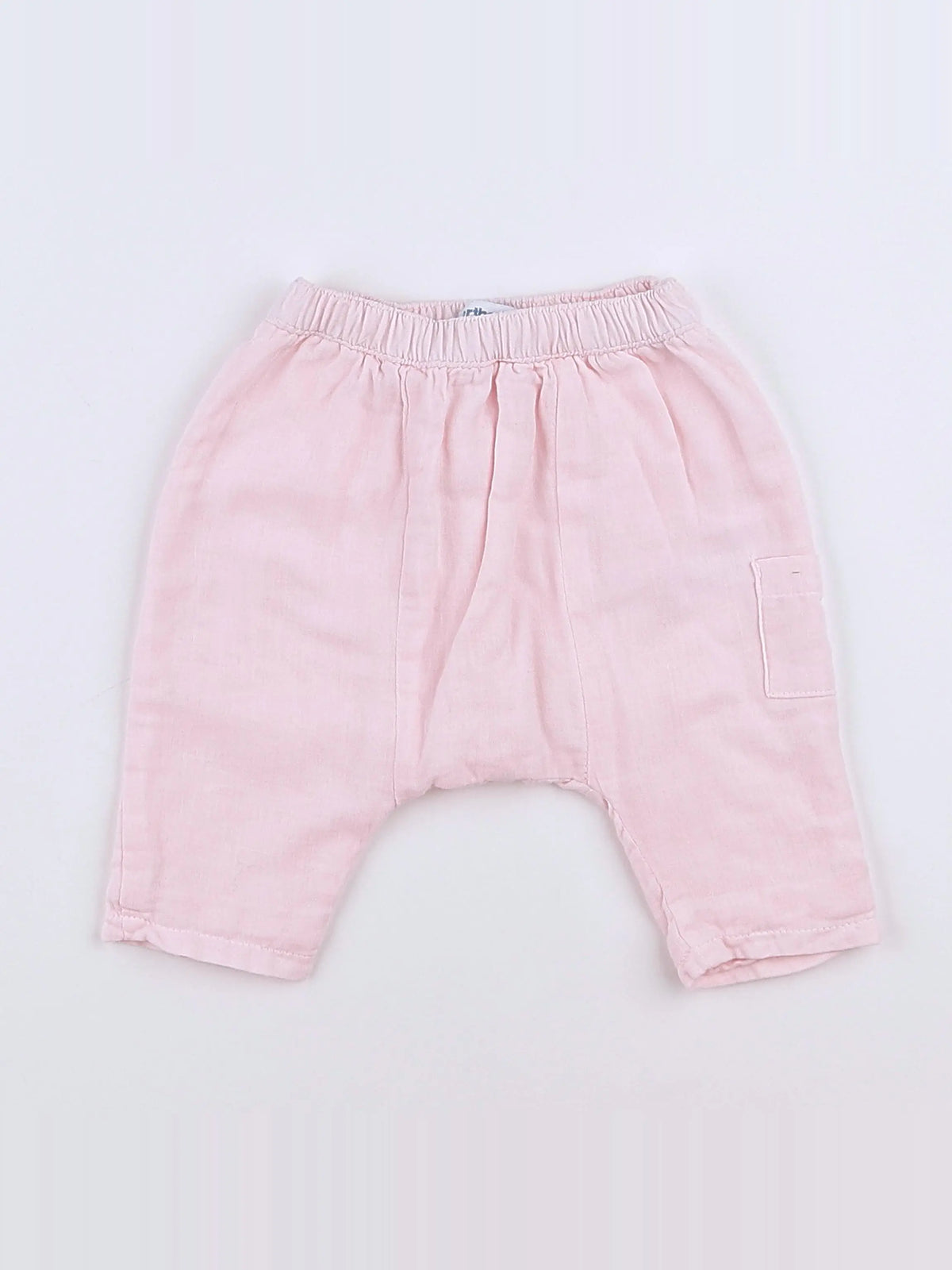 Vertbaudet - sarouel rose - 3 mois