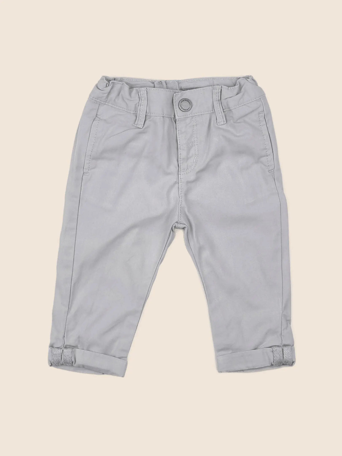 Vertbaudet - pantalon gris - 6 mois