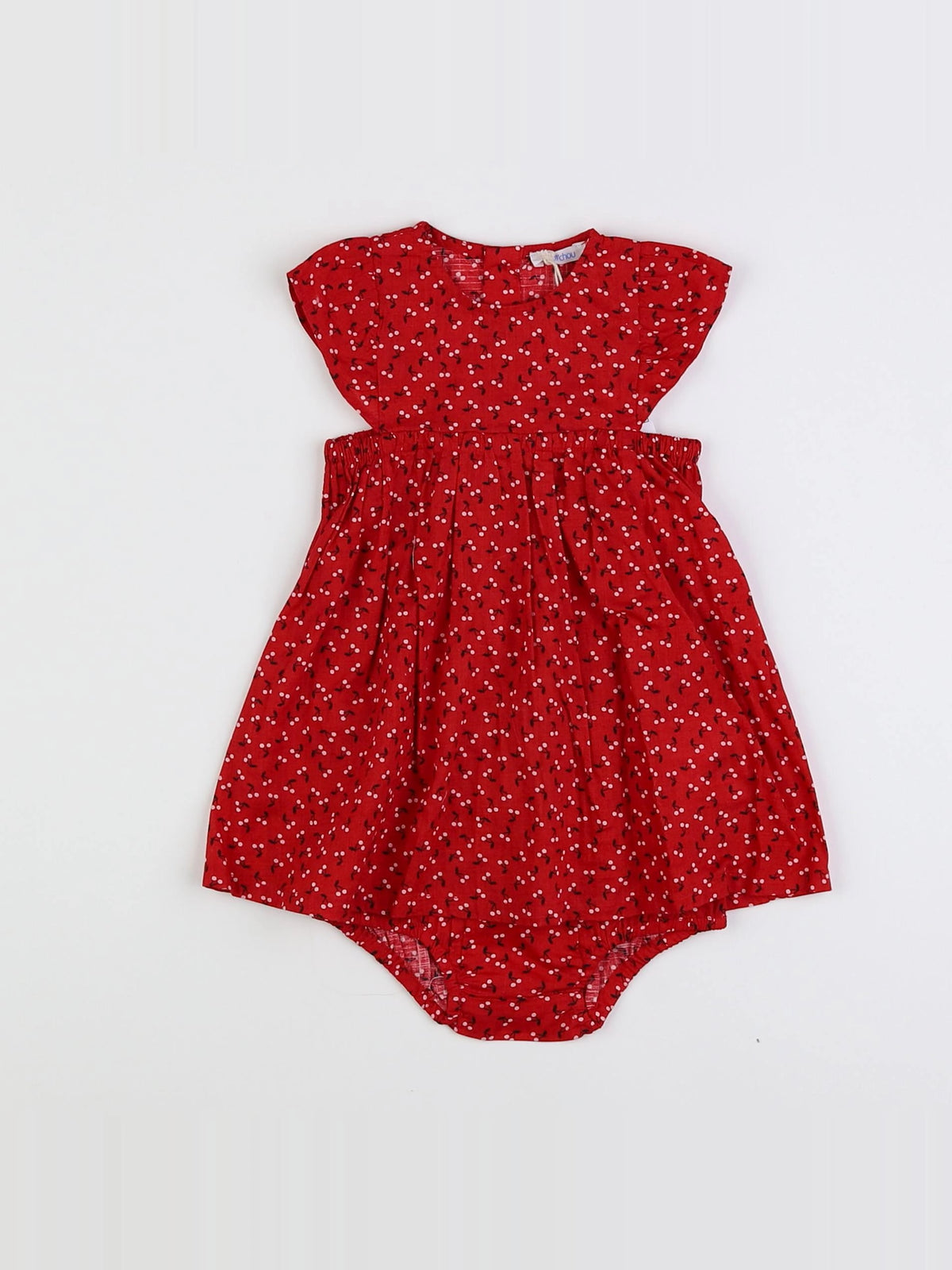 Boutchou - robe rouge - 3 mois