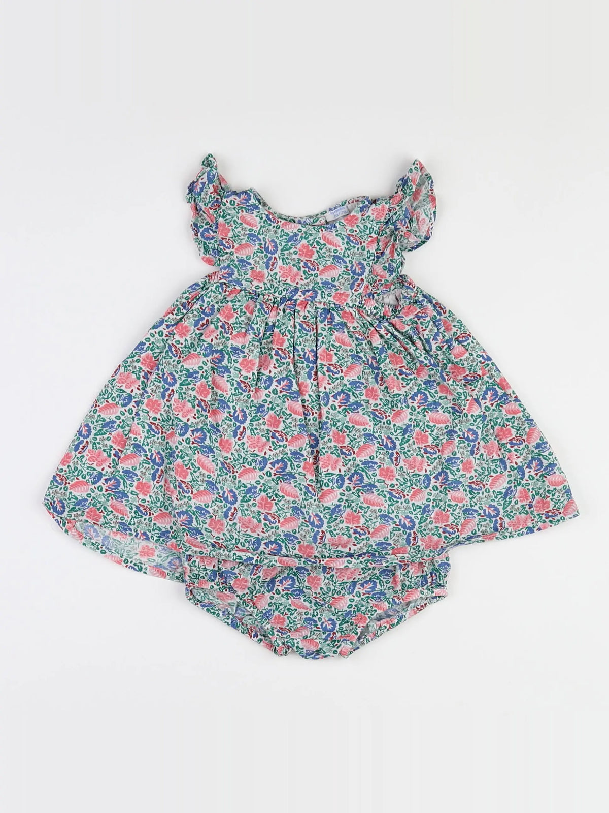 Boutchou - robe bleu - 3 mois