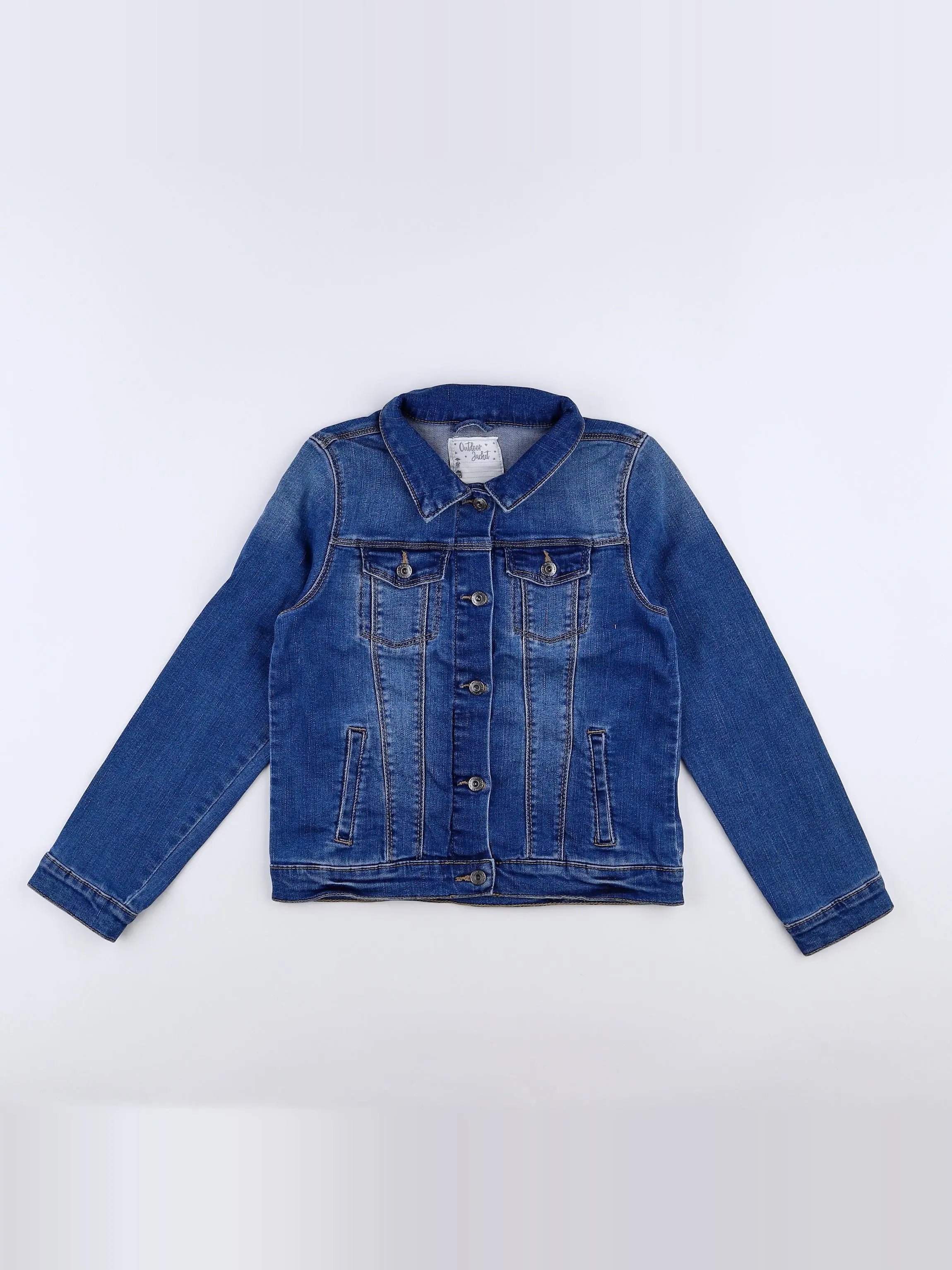 Vertbaudet - veste bleu - 9 ans