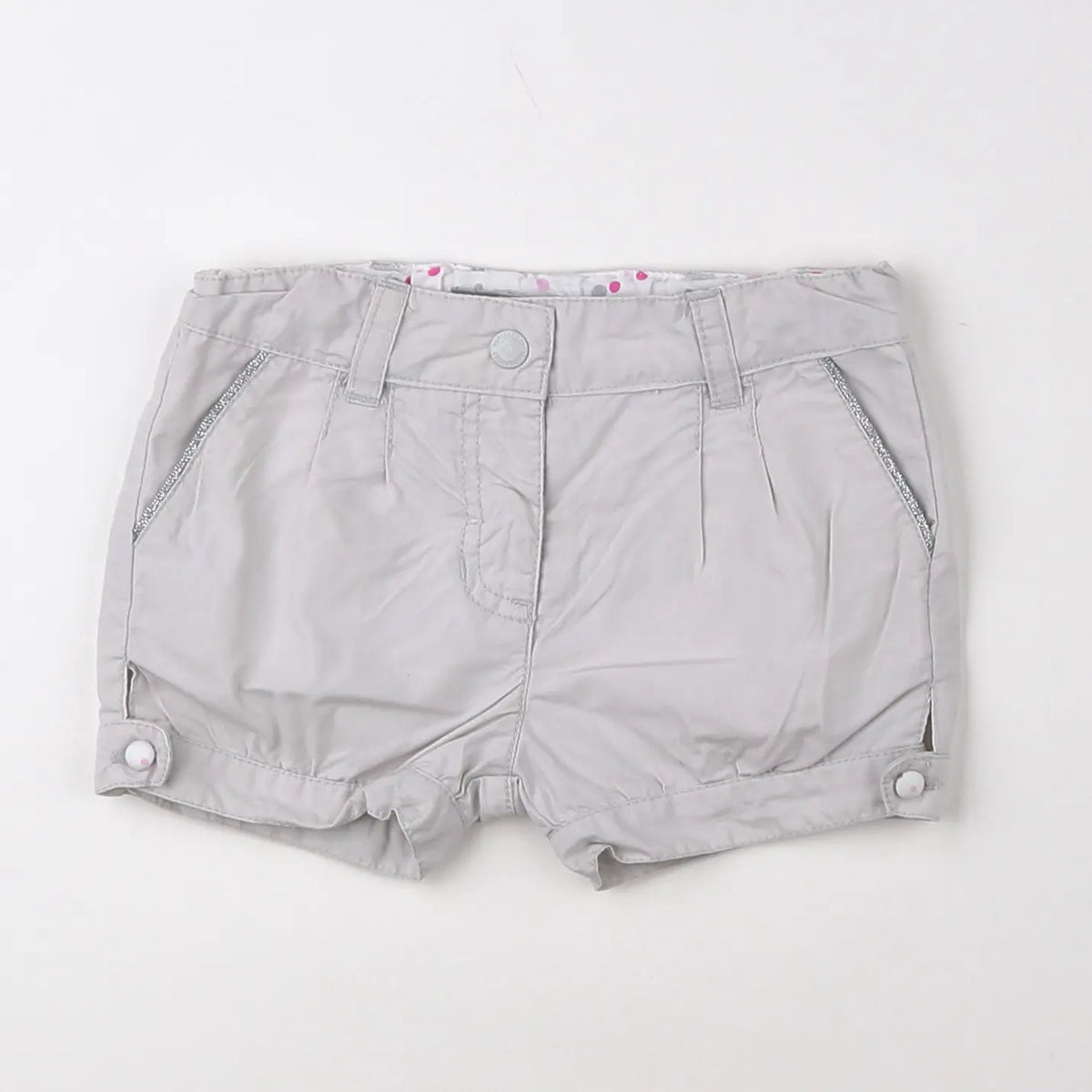 Vertbaudet - short gris - 12 mois