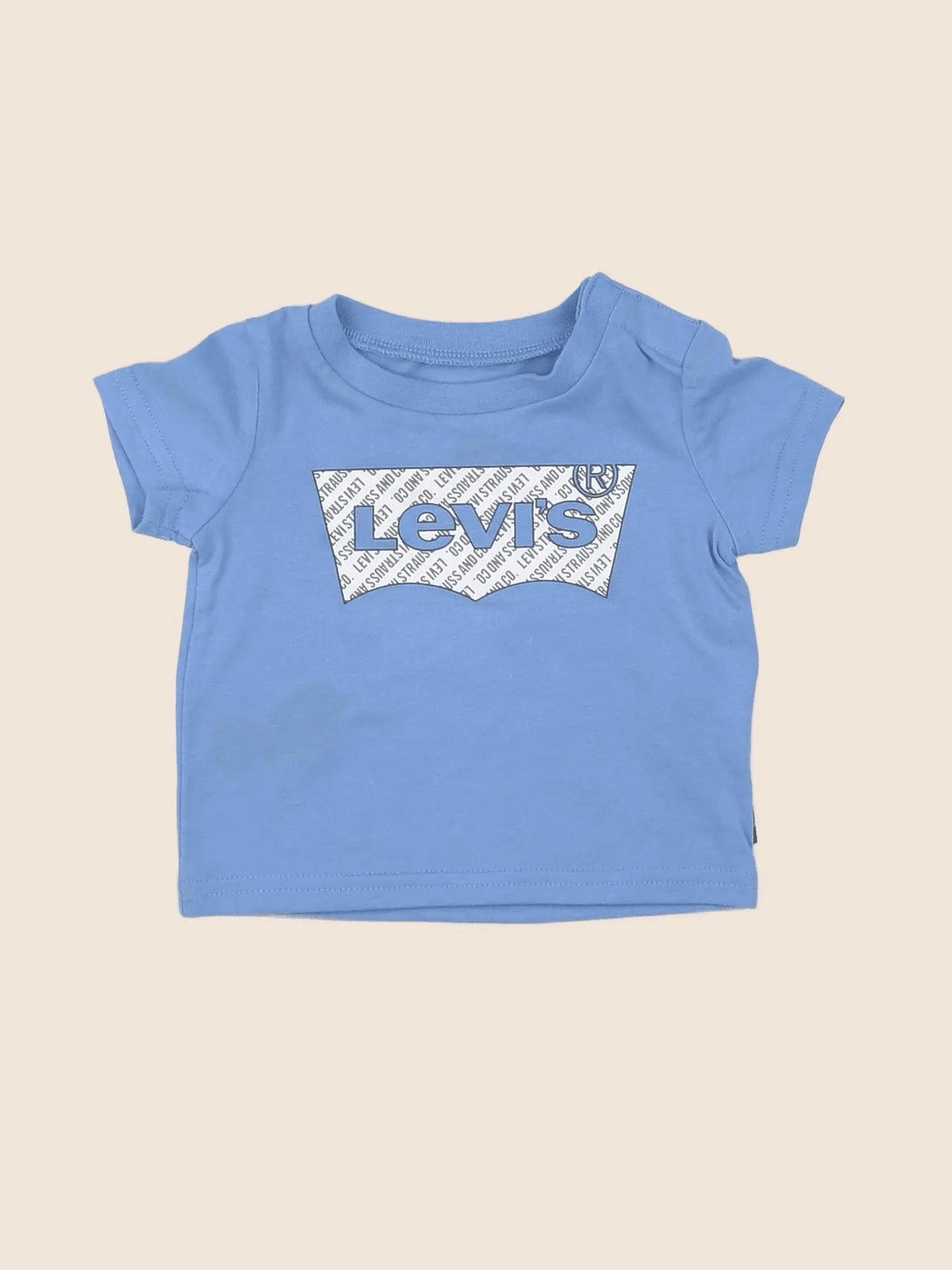 Levi's - tee-shirt bleu - 3 mois