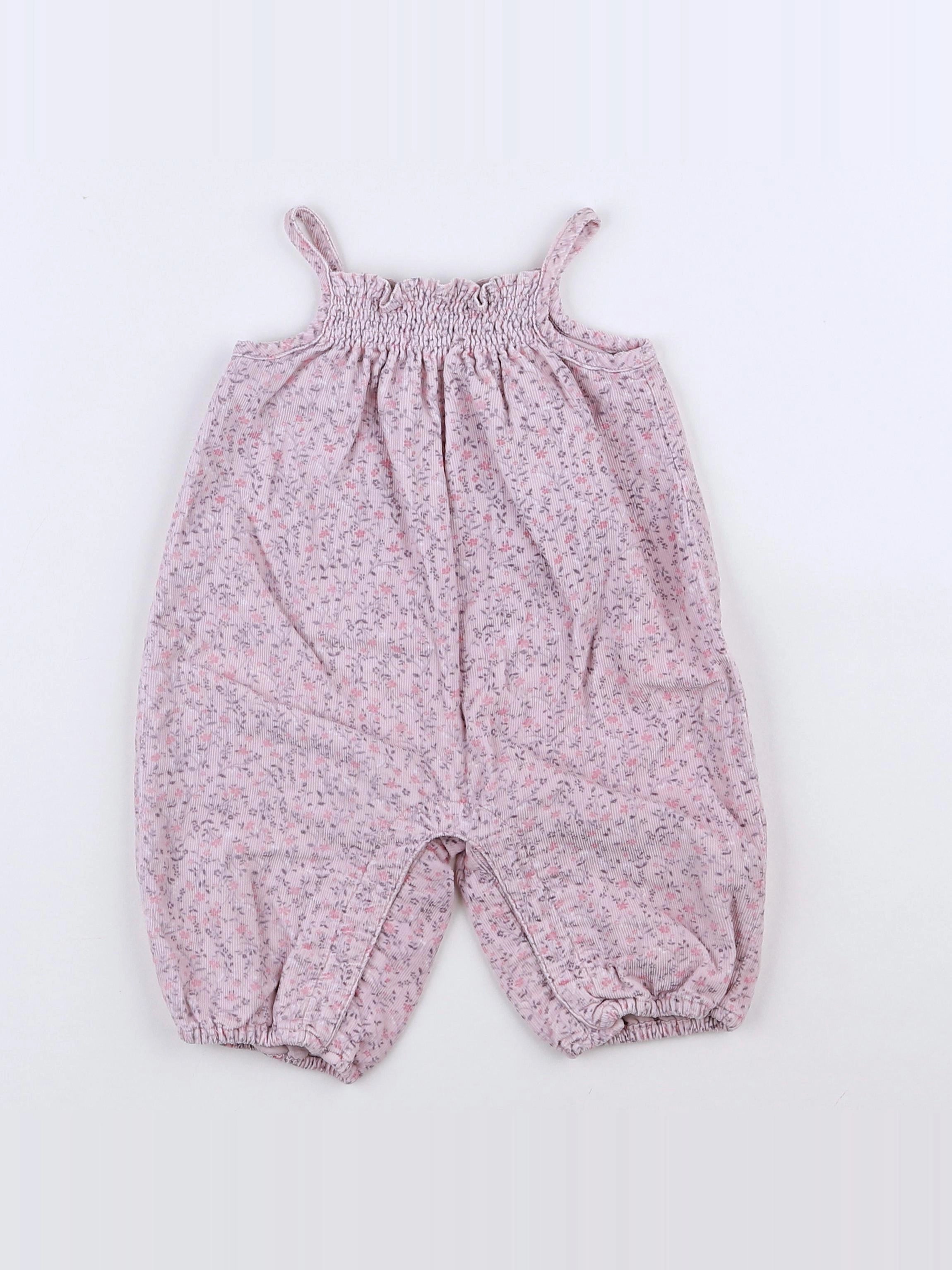 Boutchou - combinaison rose - 3 mois