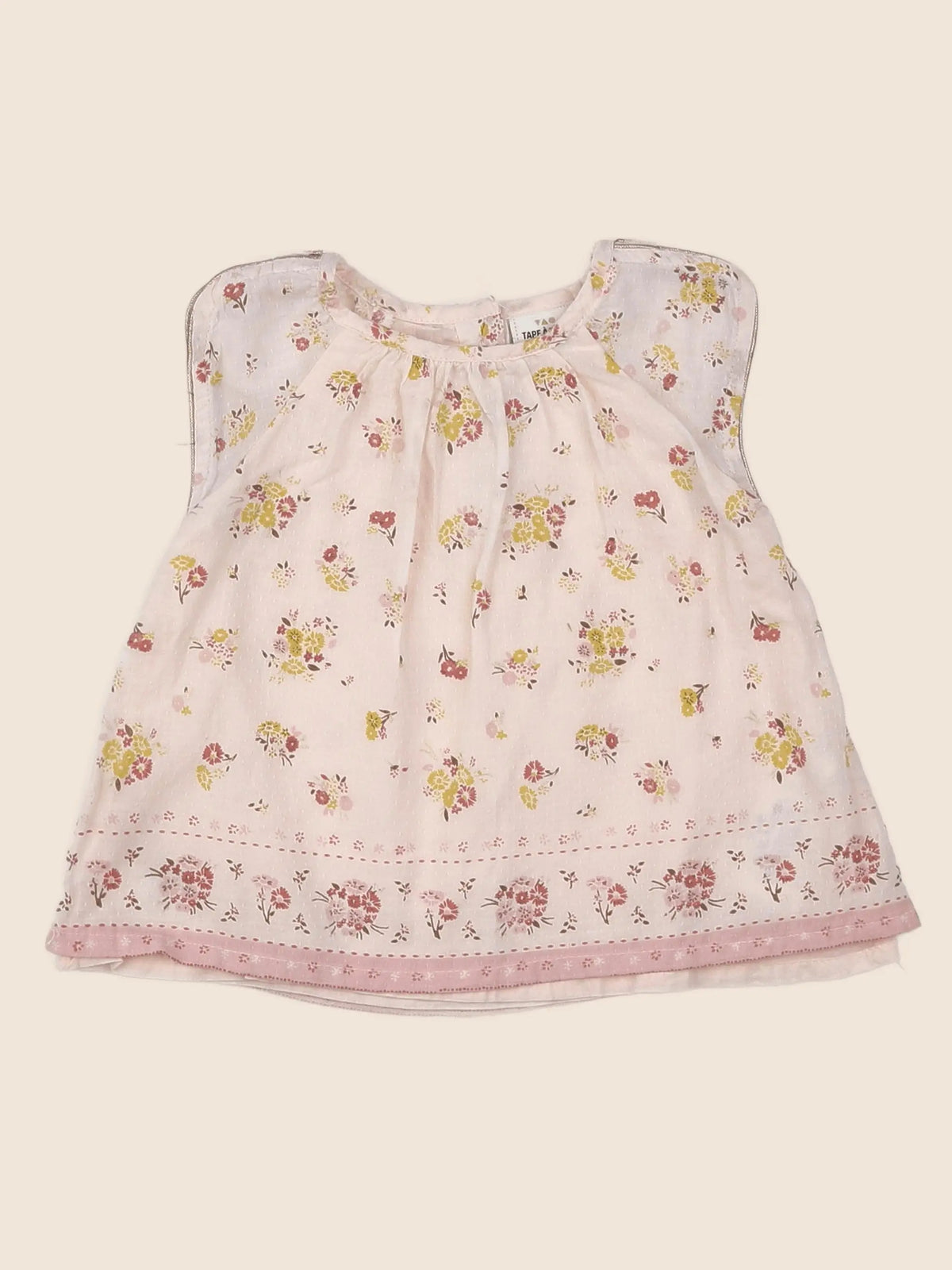 Tape à l'oeil - robe rose - 3 mois