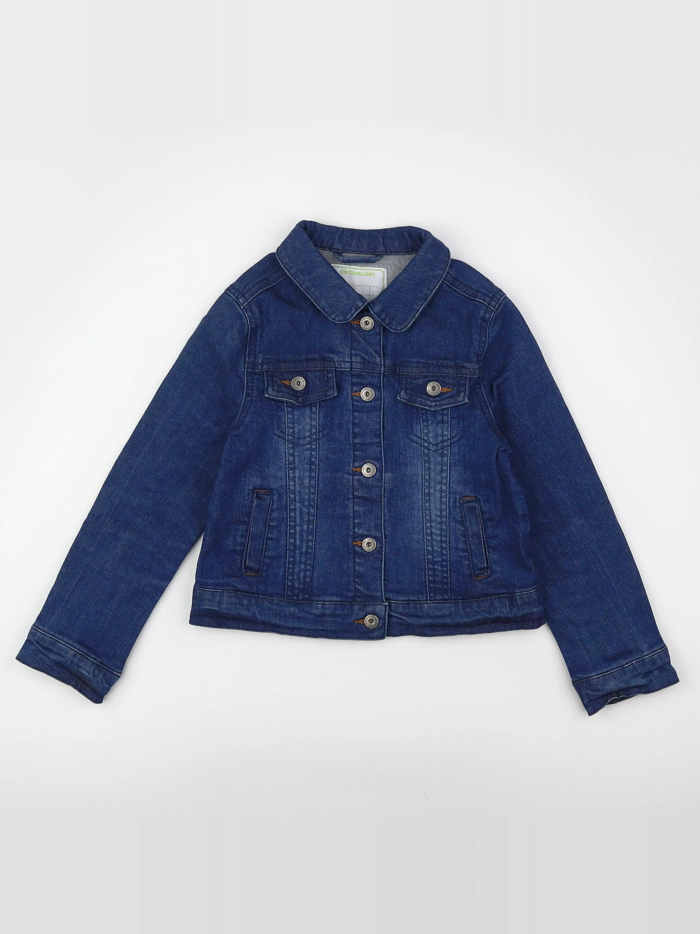 Vertbaudet - veste bleu - 6 ans