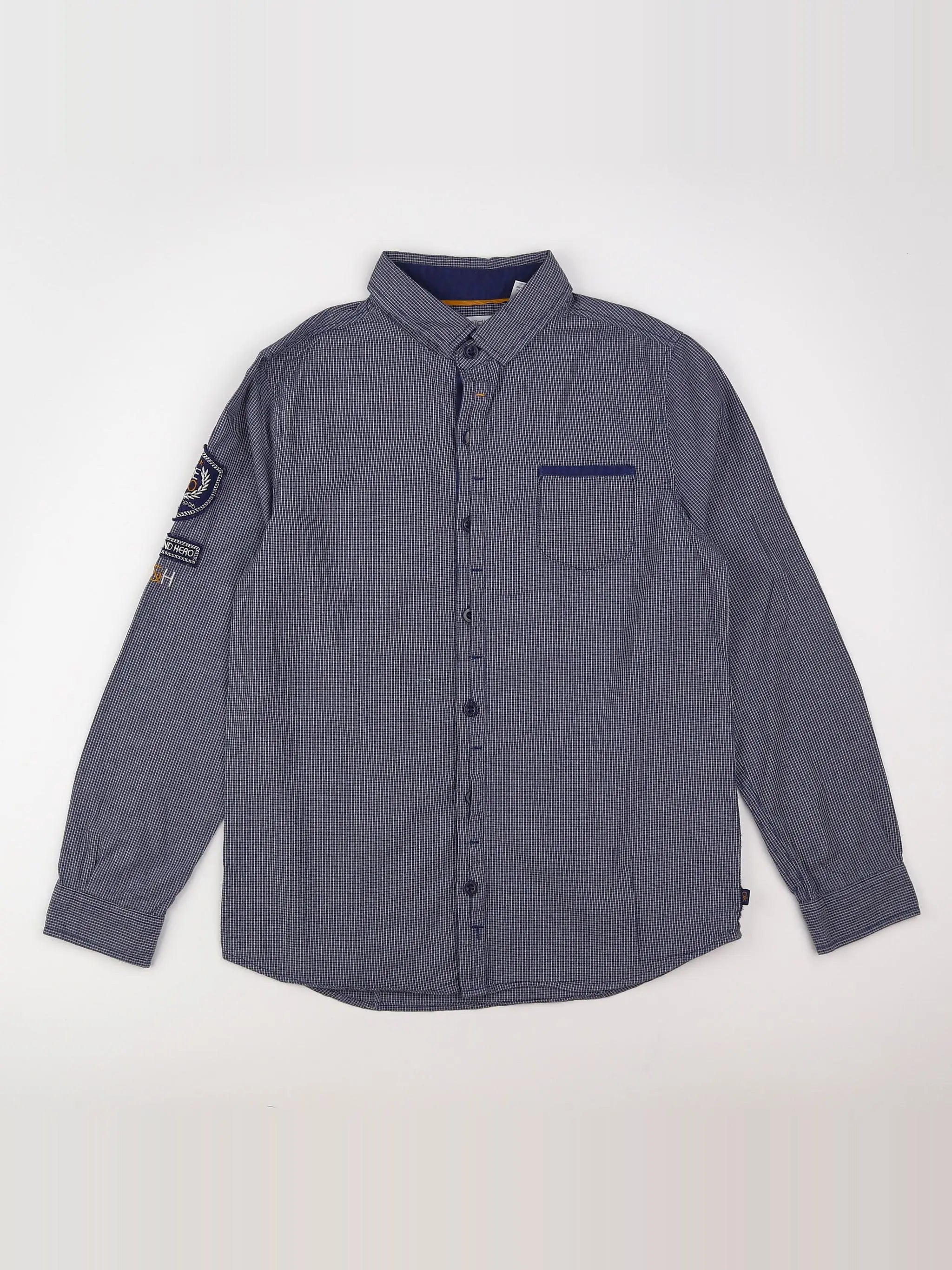 Okaidi - chemise bleu - 10 ans